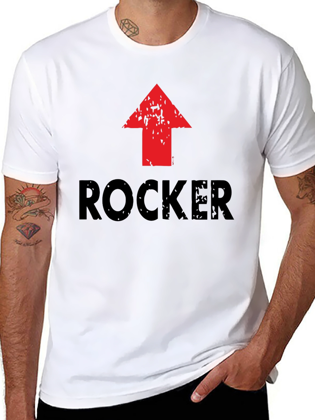 Rocker Arrow Graphic Tee - Bold Style