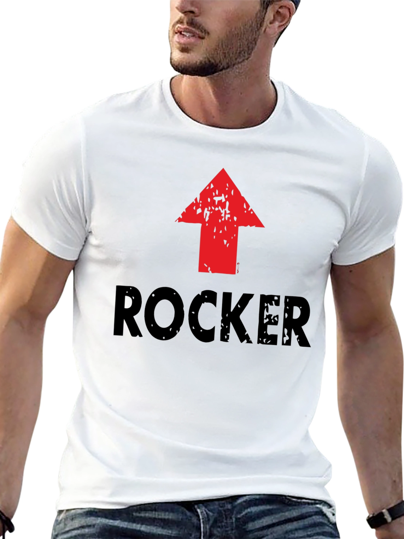 Rocker Arrow Graphic Tee - Bold Style