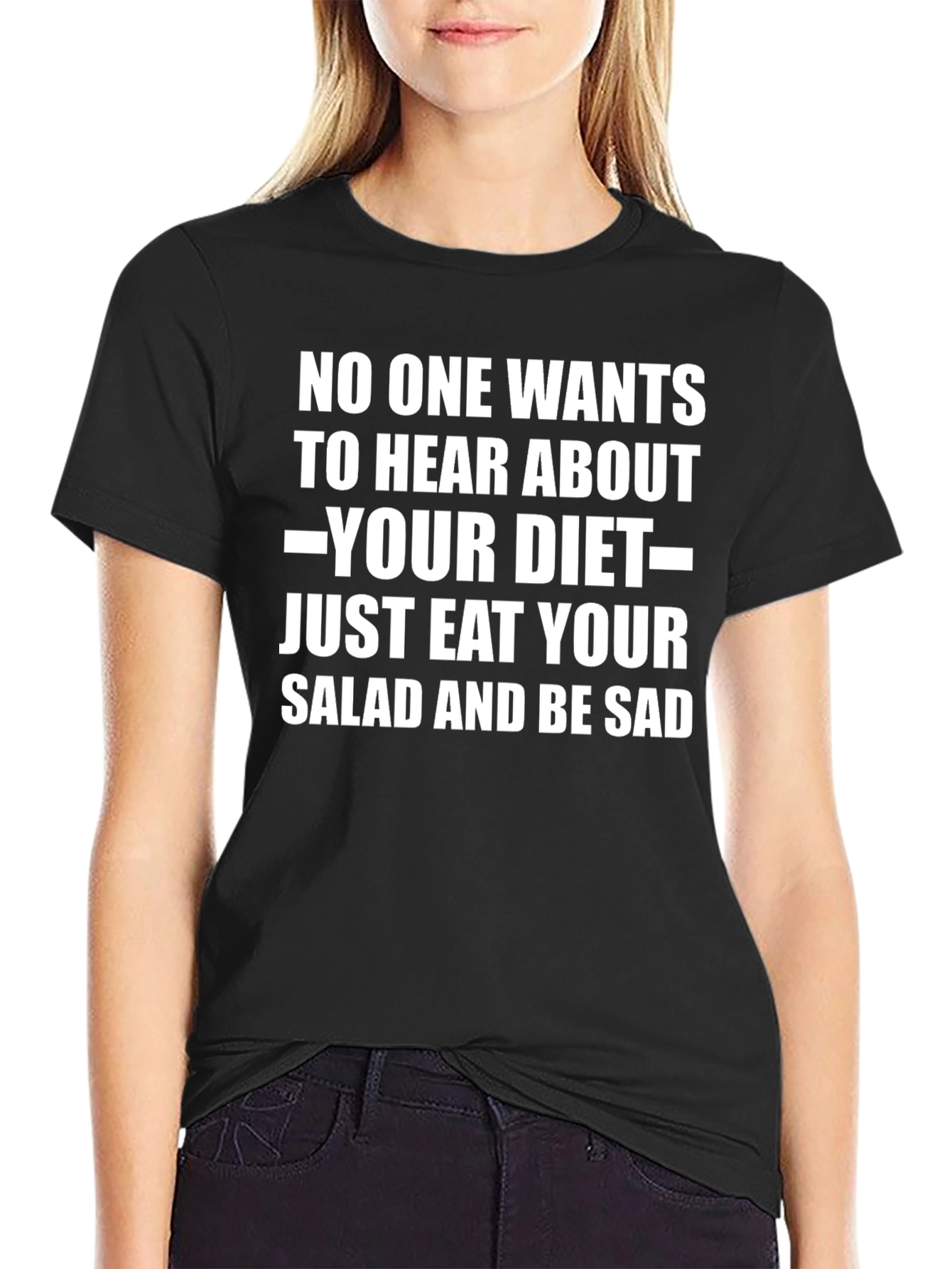 Eat Your Salad Funny T-Shirt