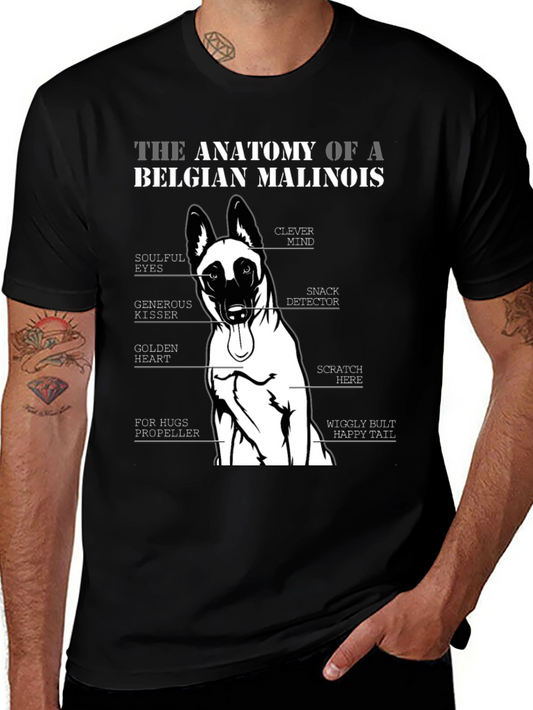 Belgian Malinois Anatomy T-Shirt