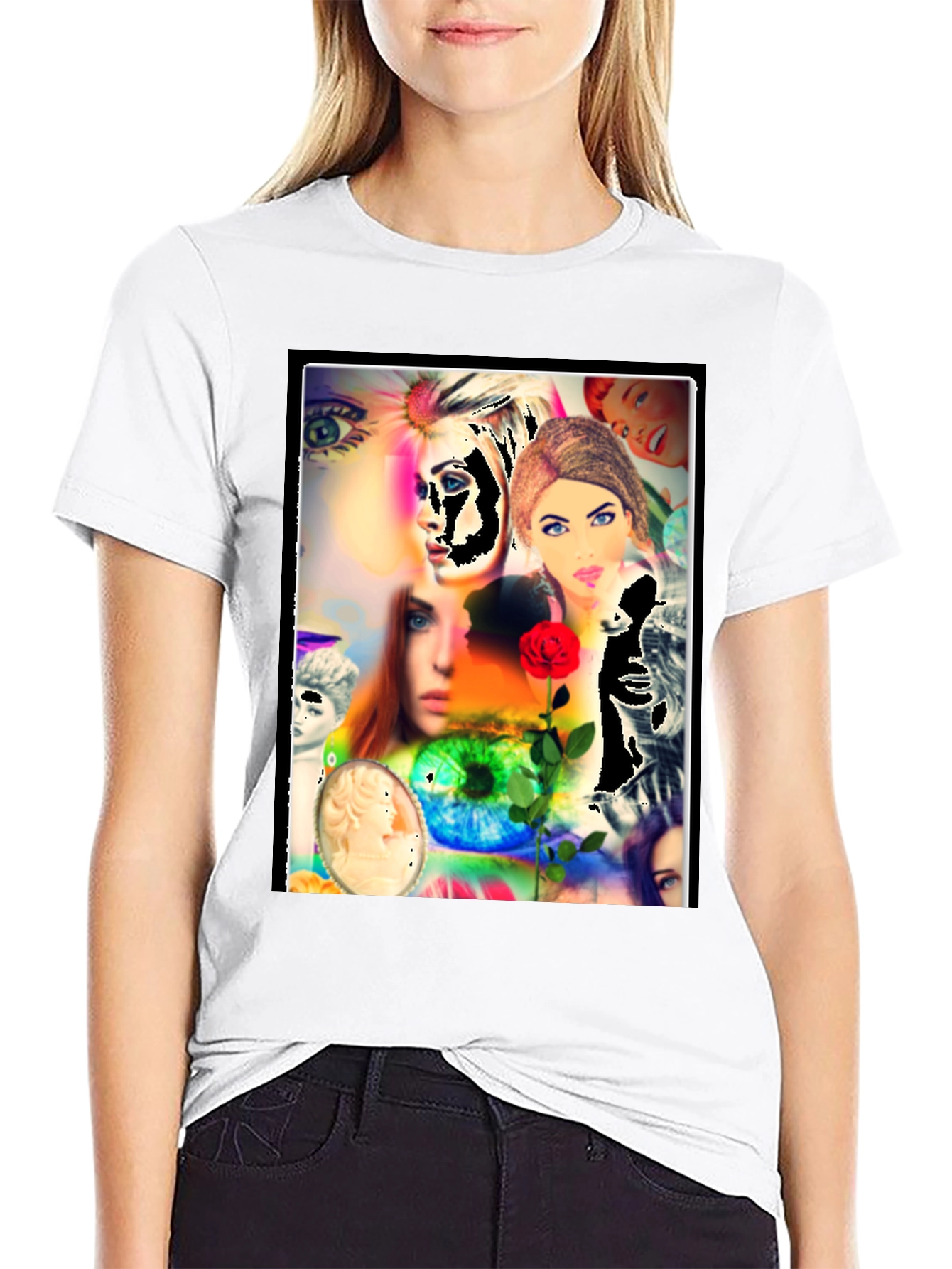 Surreal Art Black T-Shirt