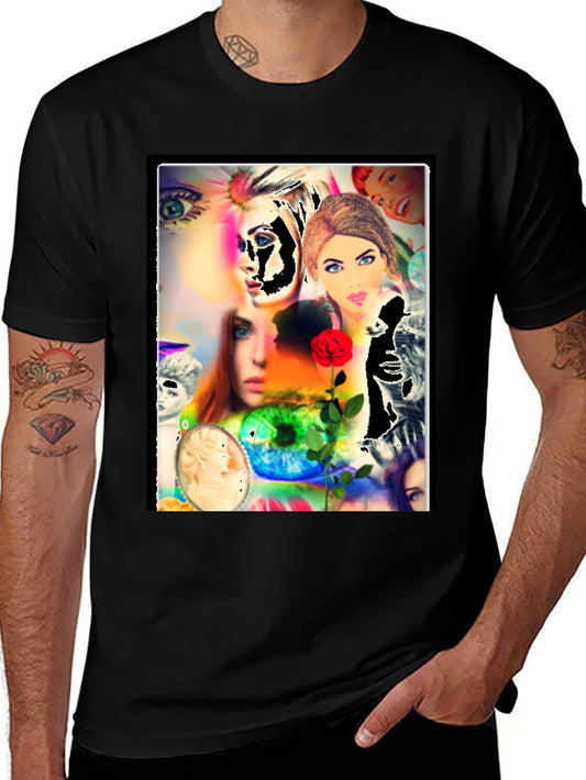 Surreal Art Black T-Shirt