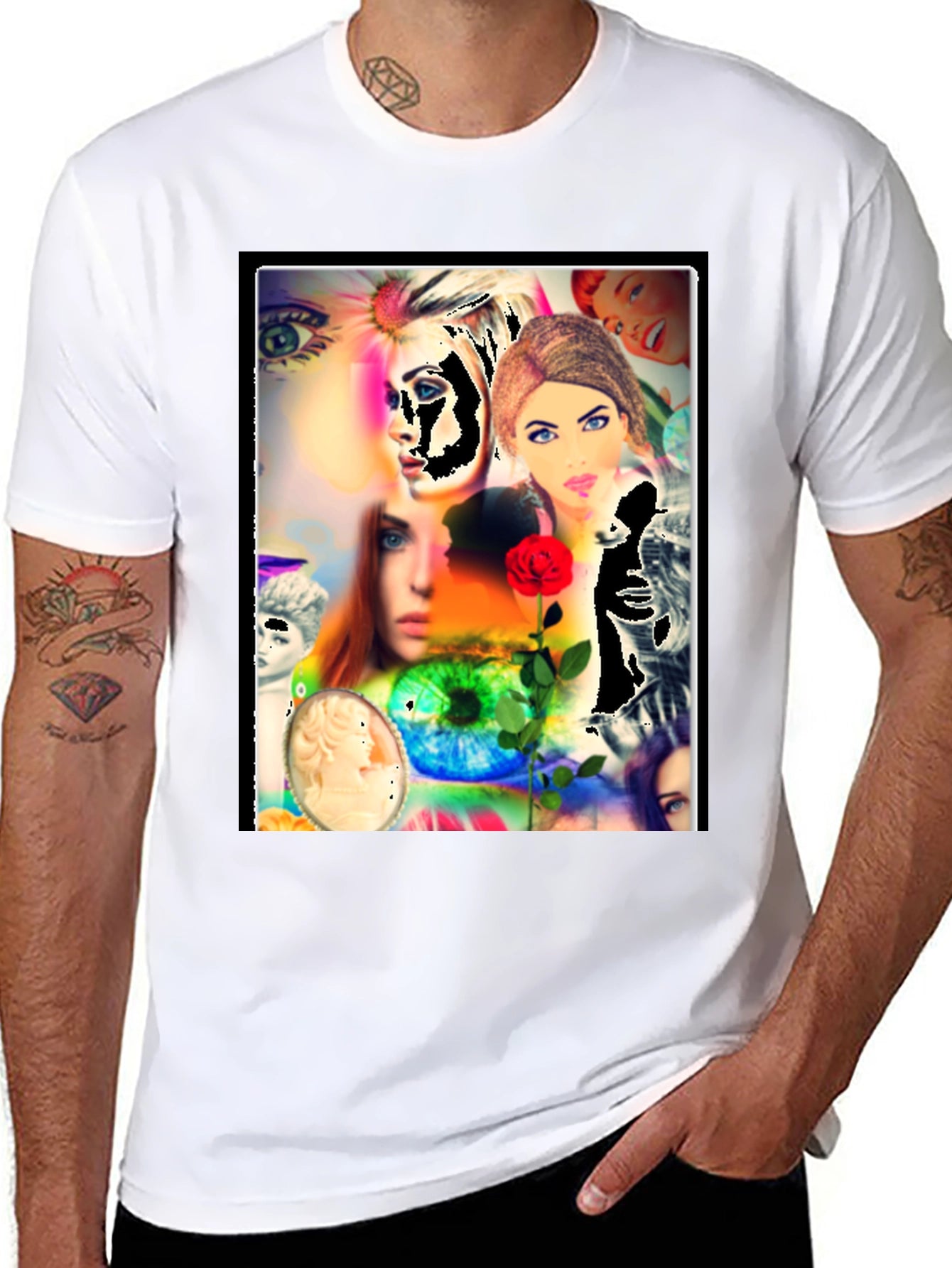 Surreal Art Black T-Shirt