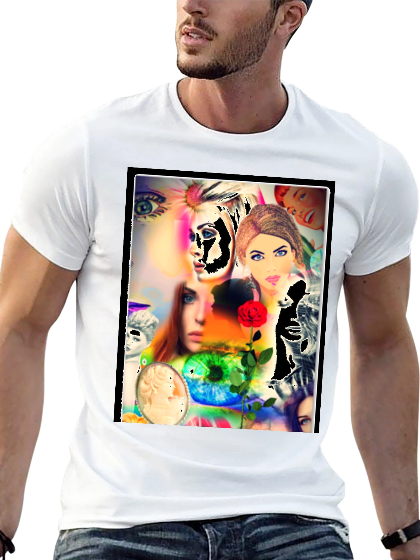 Surreal Art Black T-Shirt