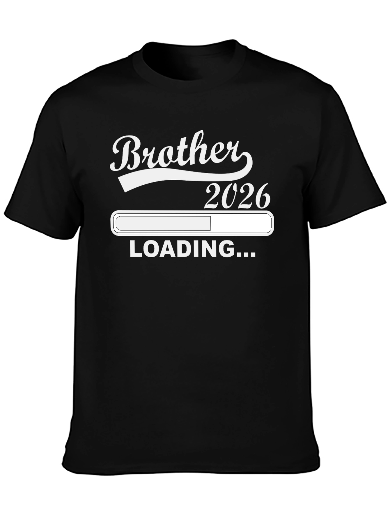 Brother 2026 Loading Black T-Shirt