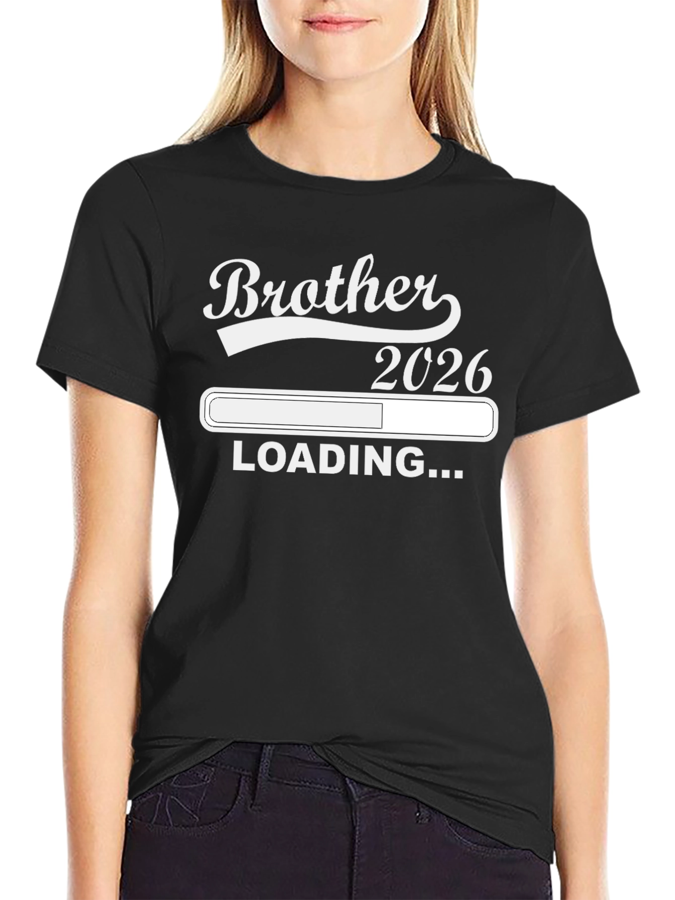 Brother 2026 Loading Black T-Shirt