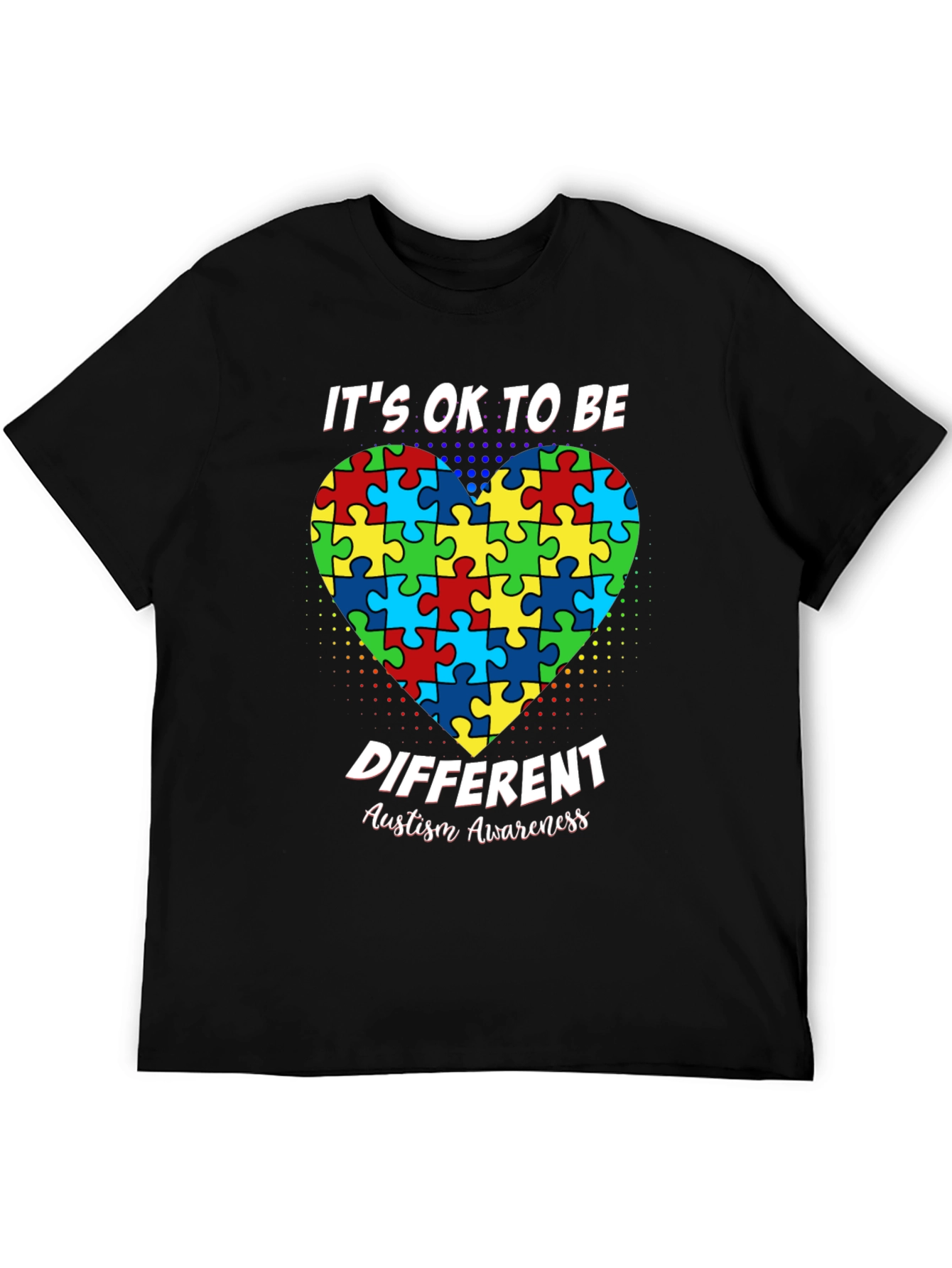 Autism Awareness Puzzle Heart T-Shirt
