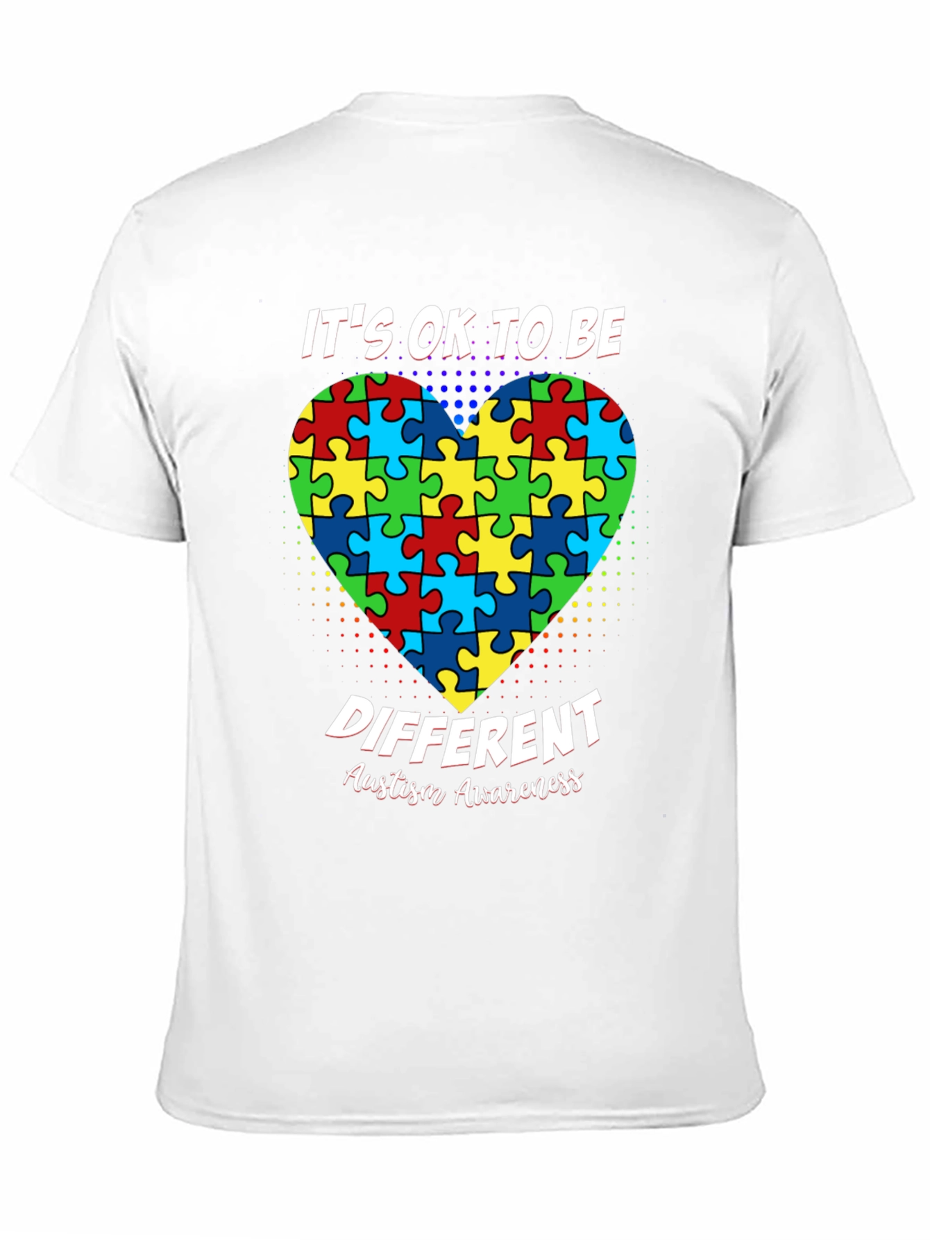 Autism Awareness Puzzle Heart T-Shirt