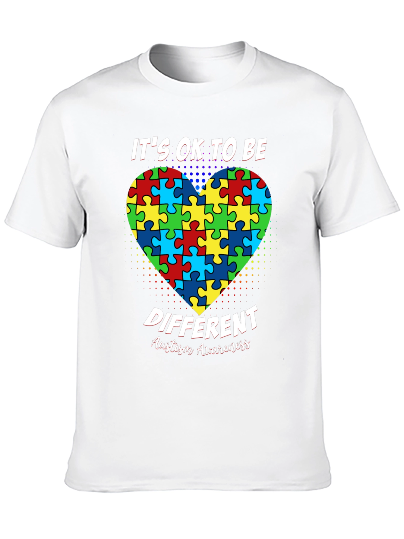 Autism Awareness Puzzle Heart T-Shirt