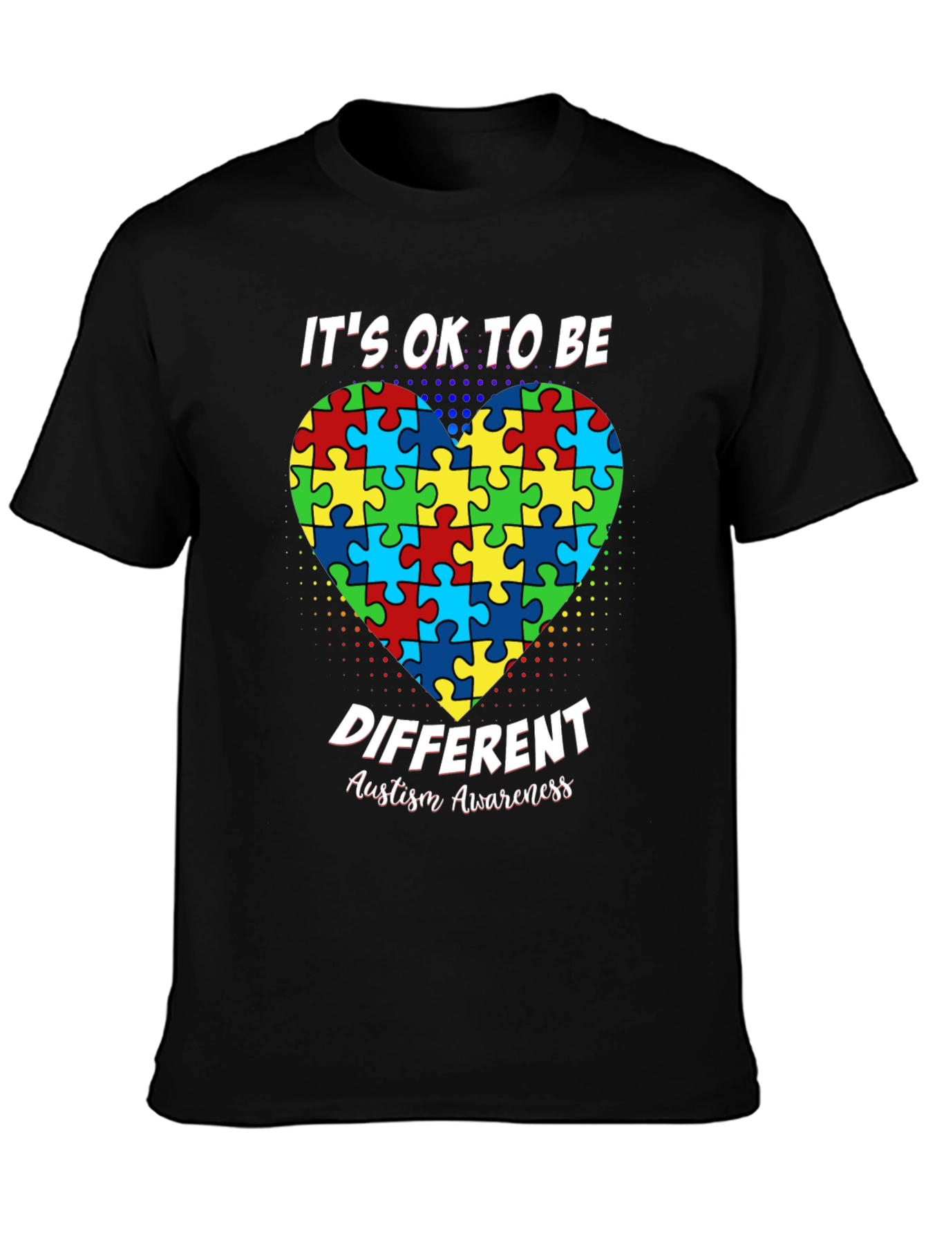 Autism Awareness Puzzle Heart T-Shirt