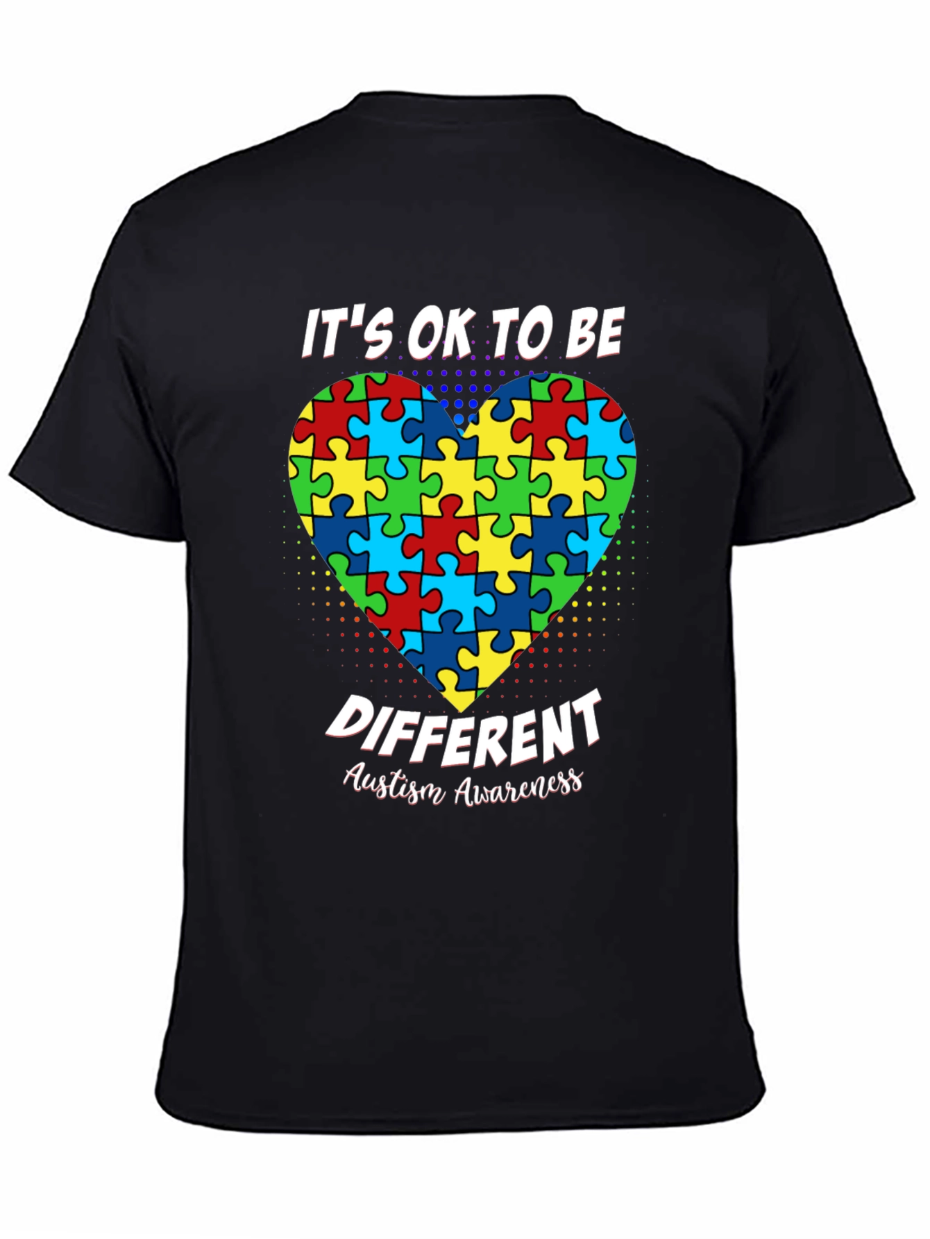 Autism Awareness Puzzle Heart T-Shirt