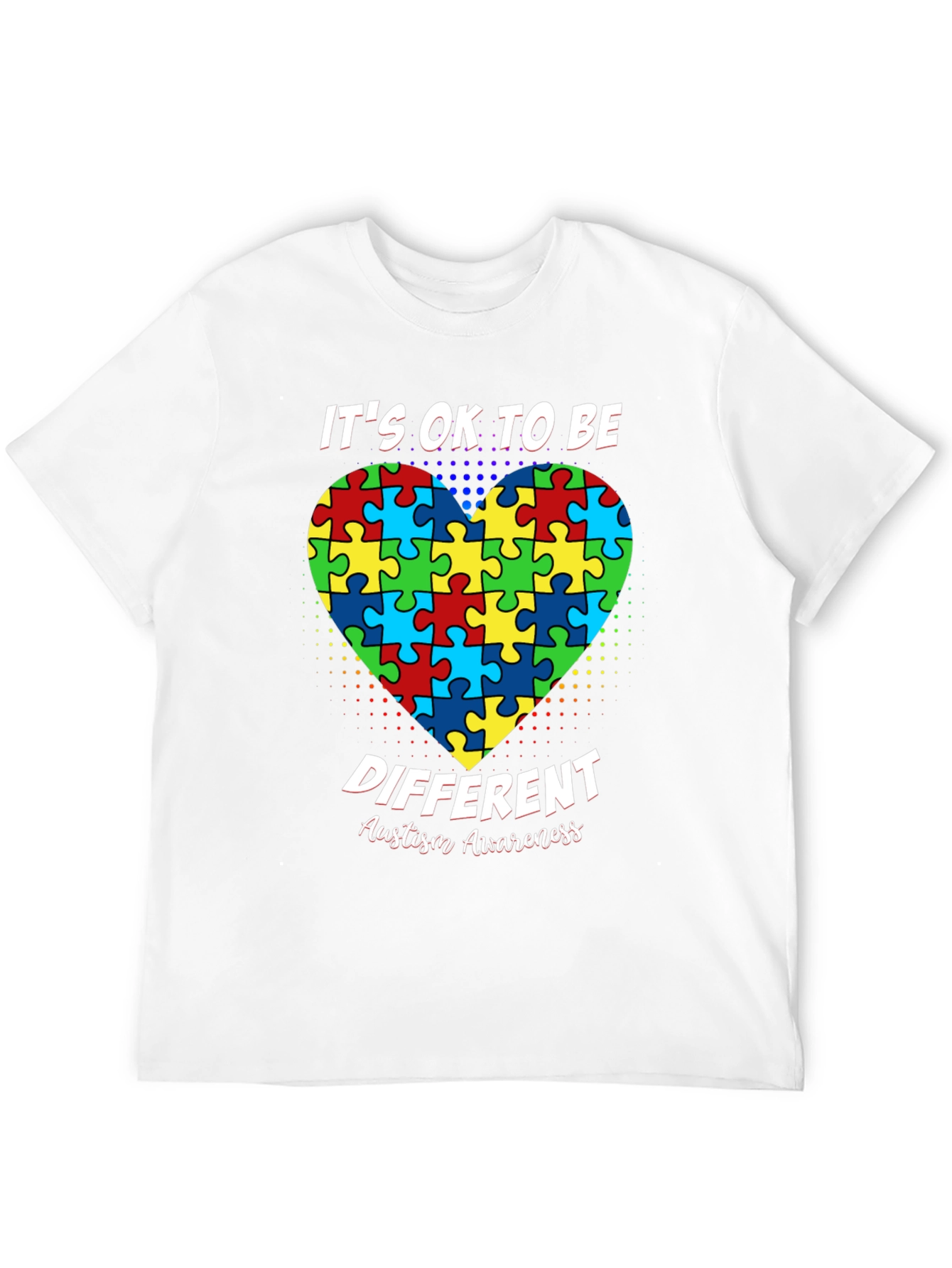 Autism Awareness Puzzle Heart T-Shirt