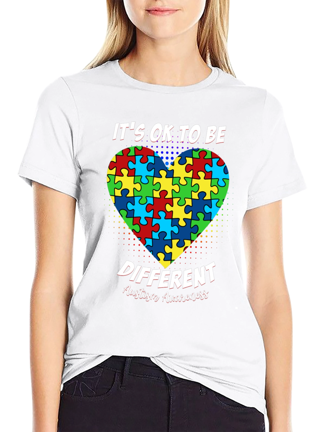 Autism Awareness Puzzle Heart T-Shirt