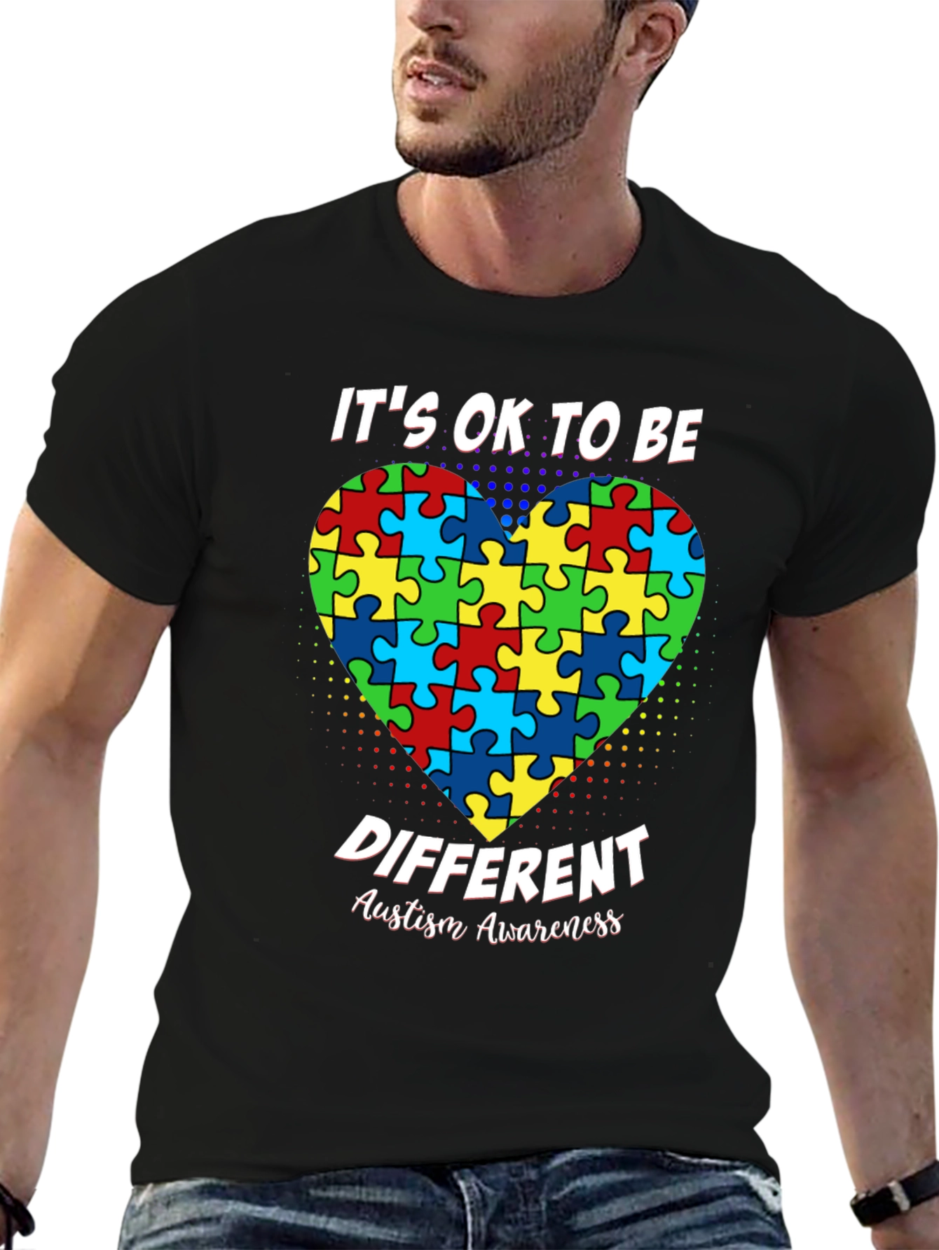 Autism Awareness Puzzle Heart T-Shirt