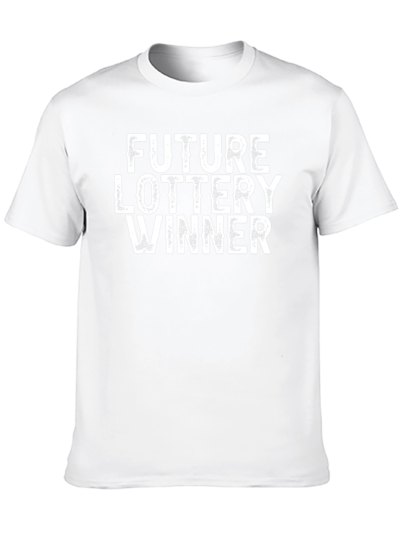 Future Lottery Winner Graphic Tee - Black