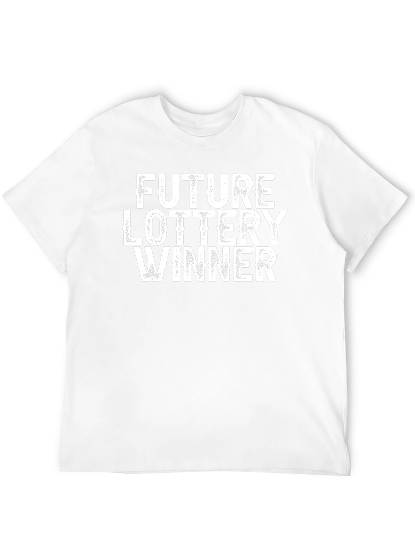 Future Lottery Winner Graphic Tee - Black