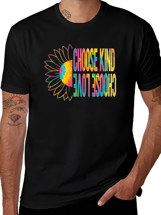 Choose Kind Sunflower Graphic Tee