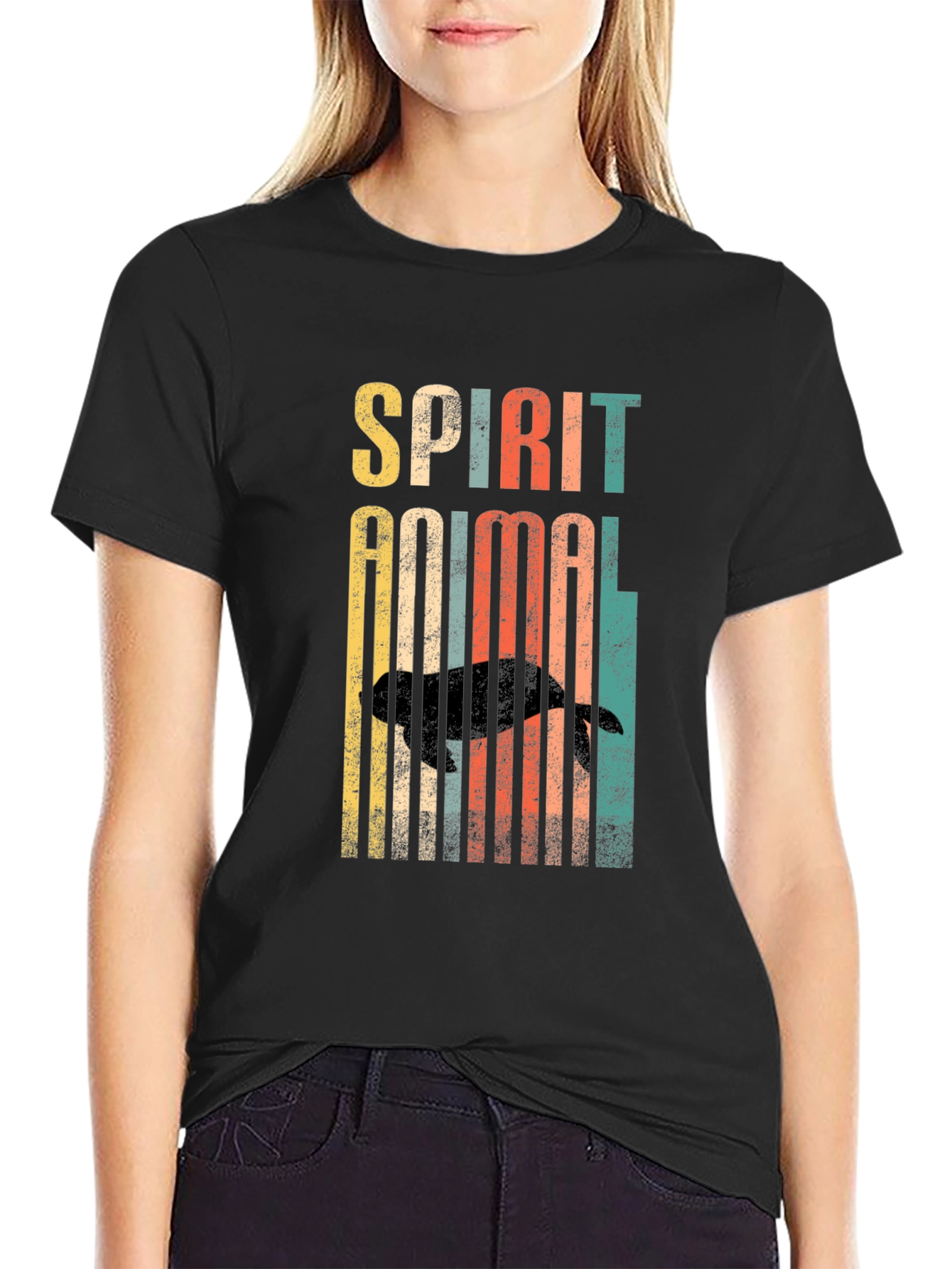 Spirit Animal Retro Graphic T-Shirt