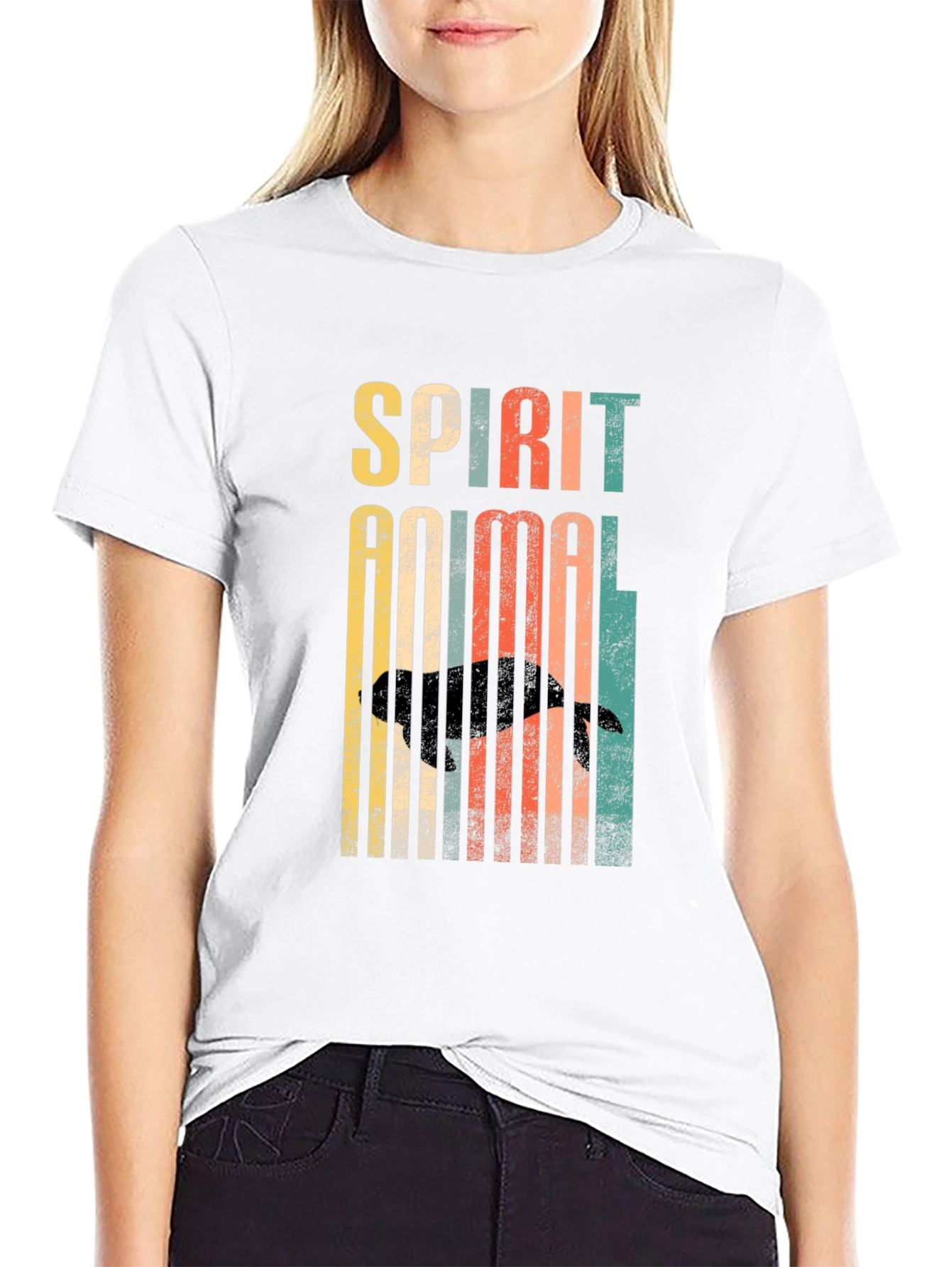 Spirit Animal Retro Graphic T-Shirt