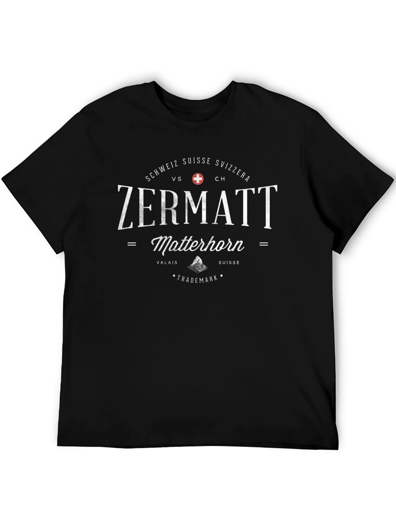 Zermatt Matterhorn T-Shirt - Swiss Design