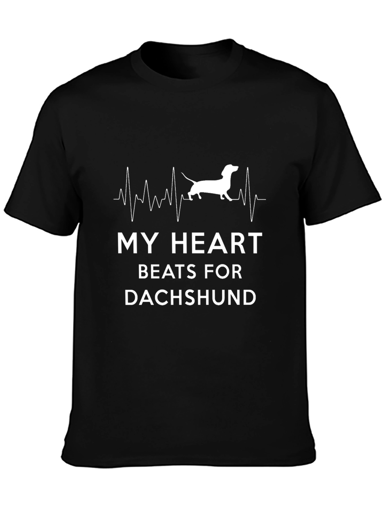 Dachshund Heartbeat T-Shirt