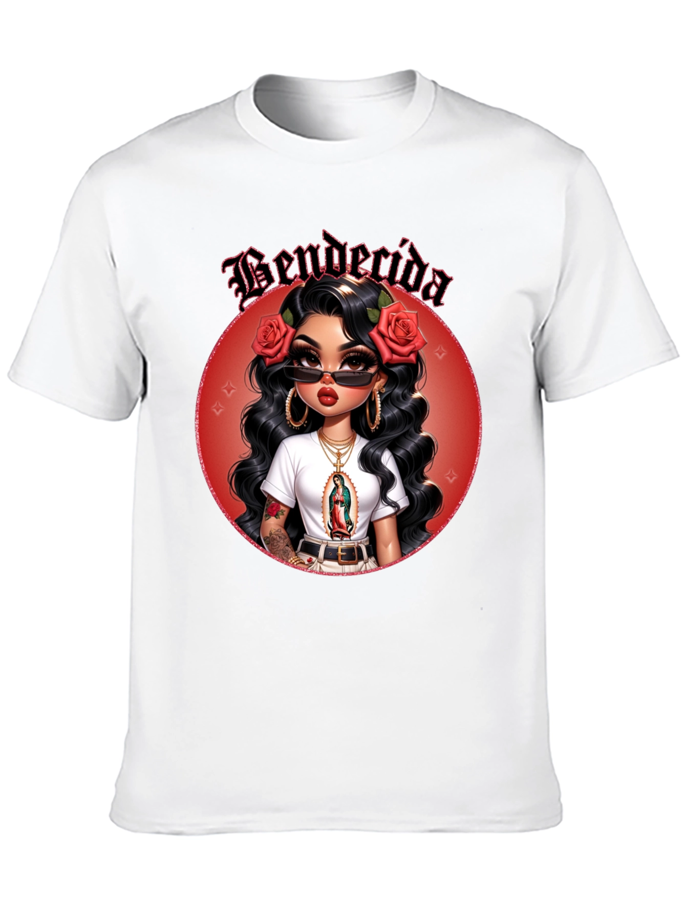 Bendecida Latina T-Shirt - Stylish Graphic Tee