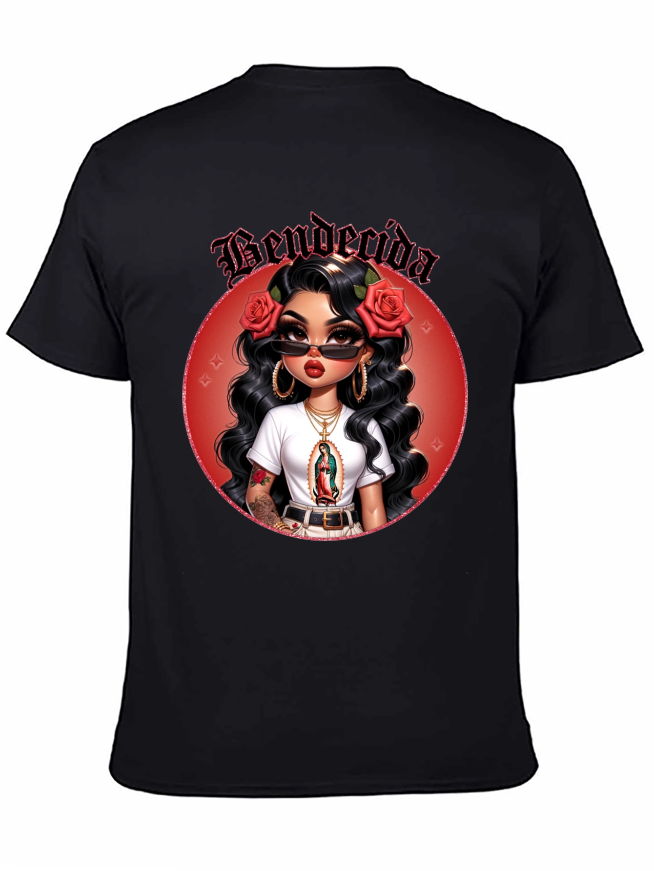 Bendecida Latina T-Shirt - Stylish Graphic Tee