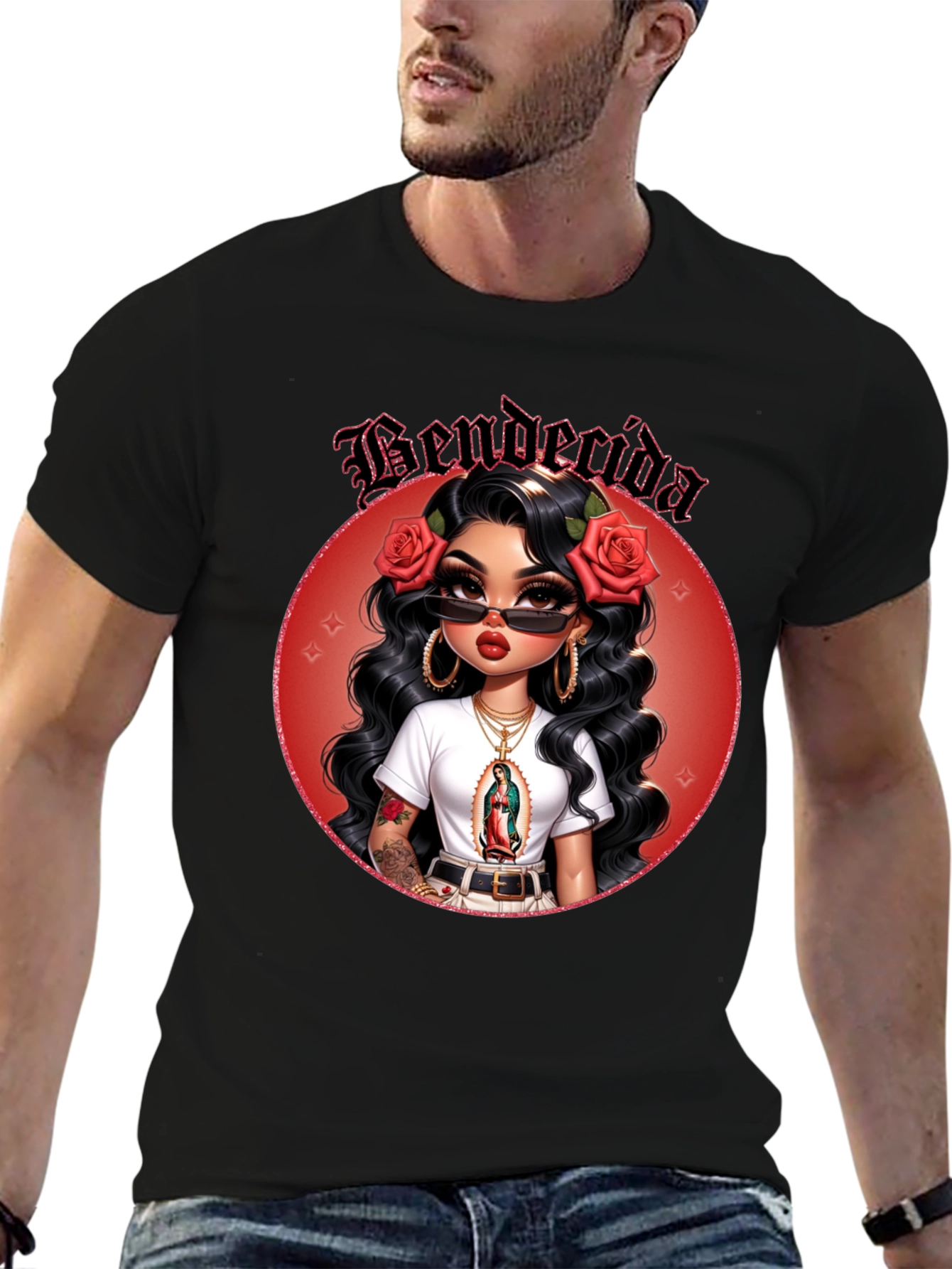 Bendecida Latina T-Shirt - Stylish Graphic Tee
