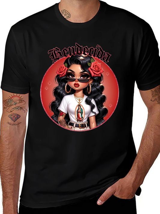 Bendecida Latina T-Shirt - Stylish Graphic Tee