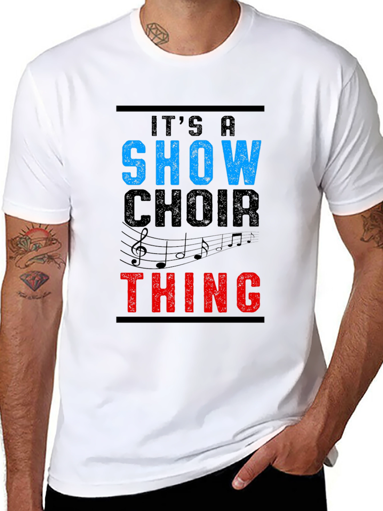 Show Choir Thing T-Shirt - Black Graphic Tee