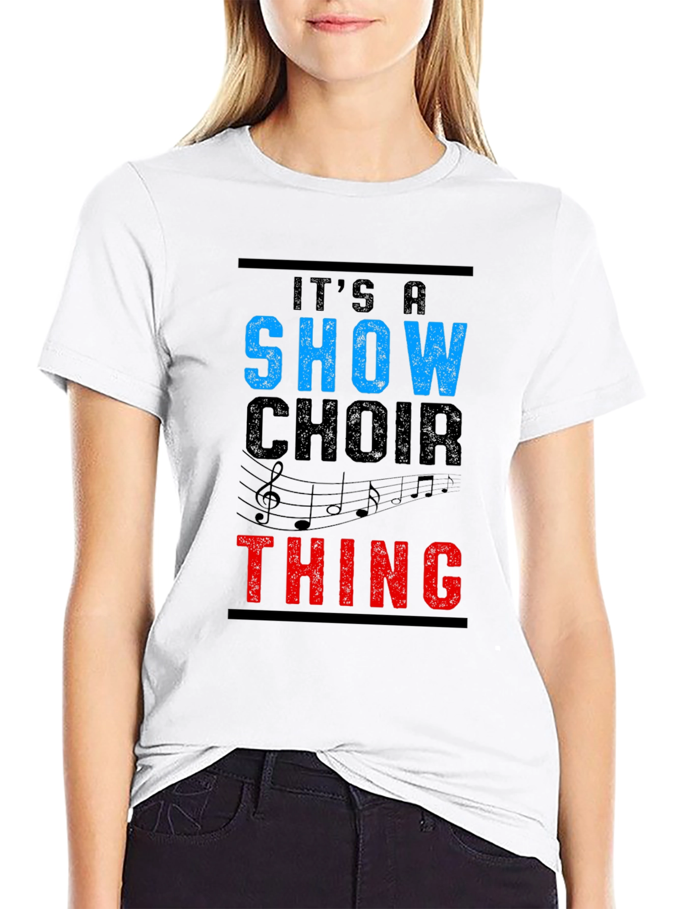 Show Choir Thing T-Shirt - Black Graphic Tee