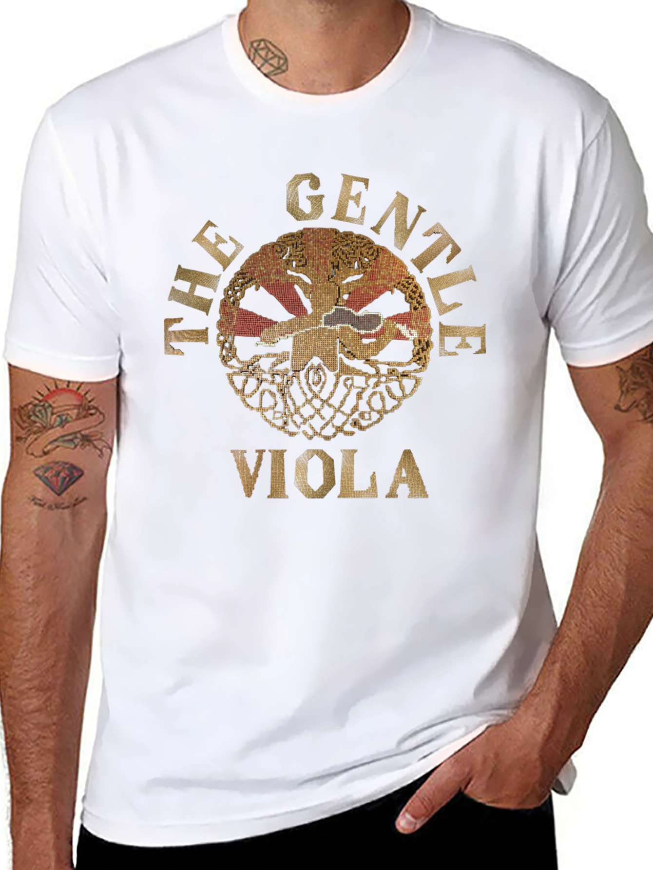 The Gentle Viola Graphic Tee