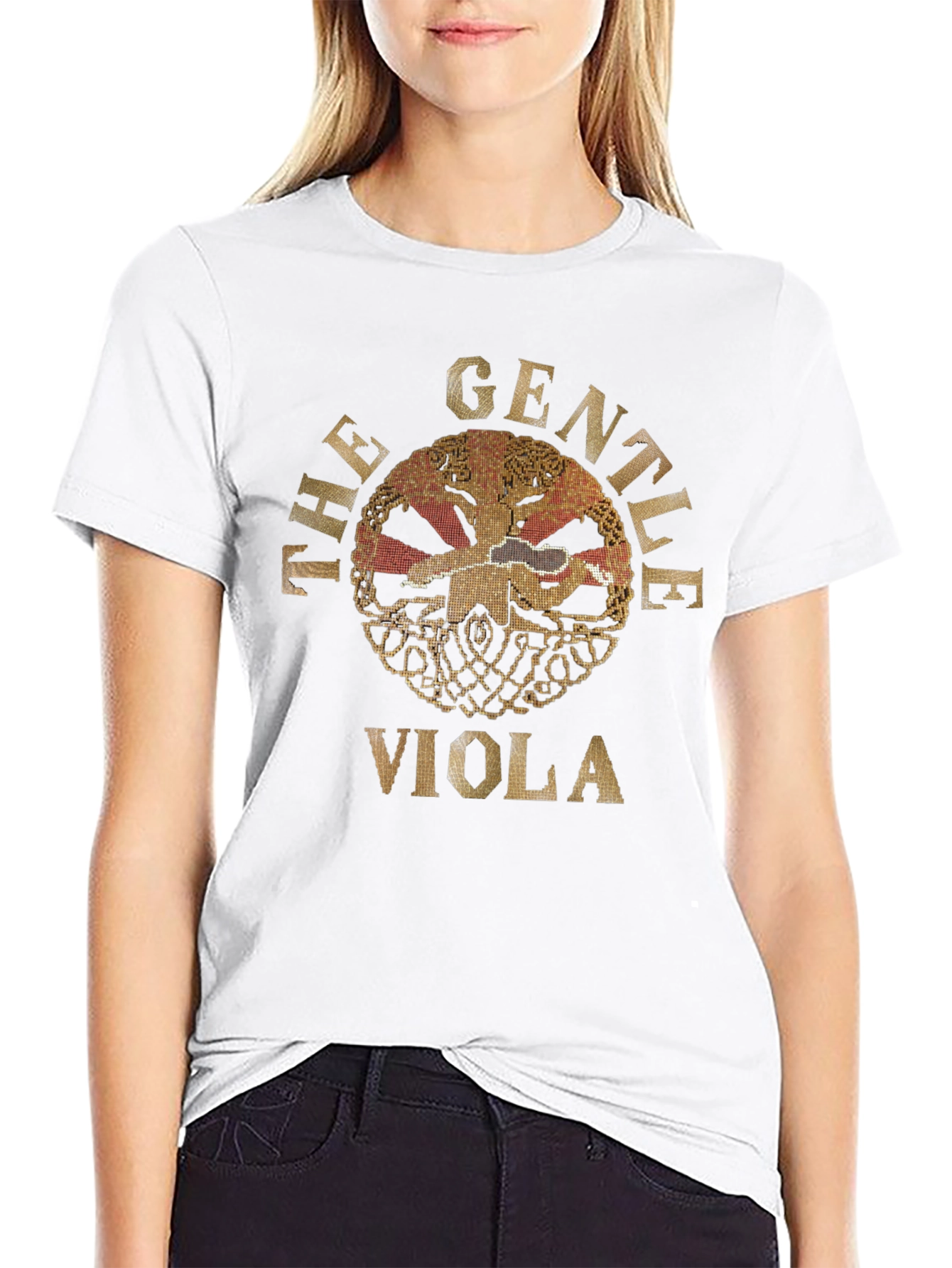 The Gentle Viola Graphic Tee