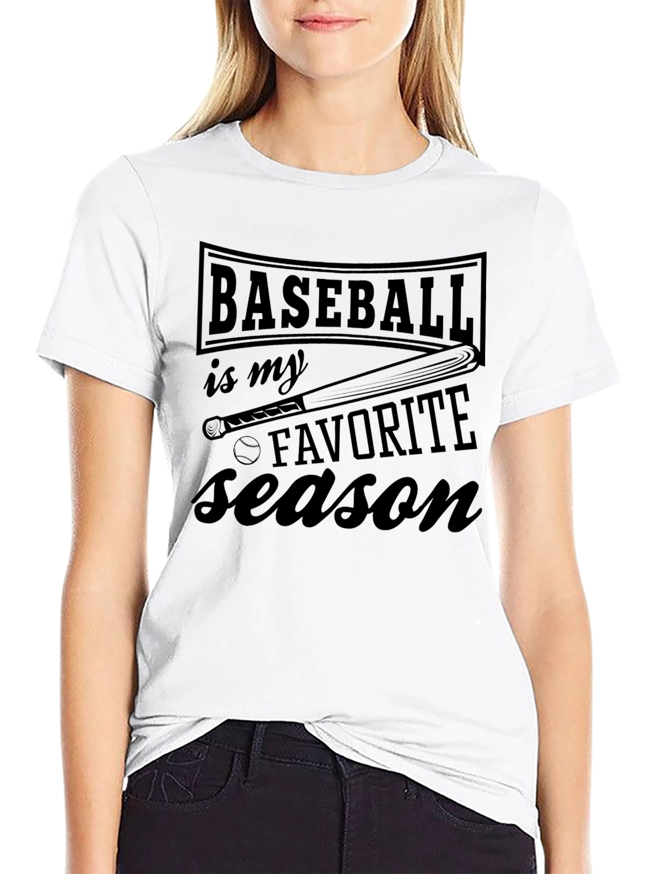 Baseball is my Favorite Season Graphic Tee