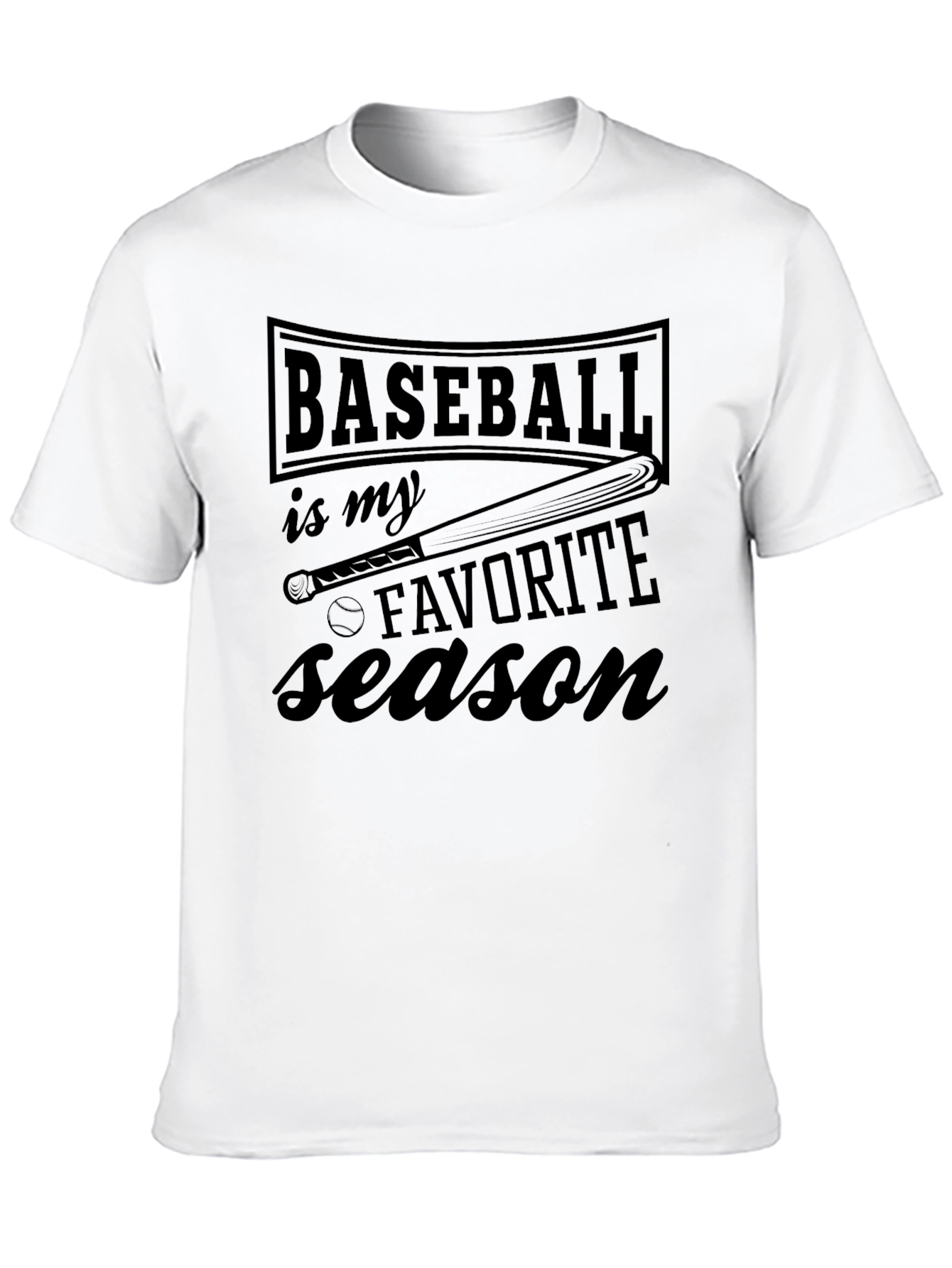 Baseball is my Favorite Season Graphic Tee