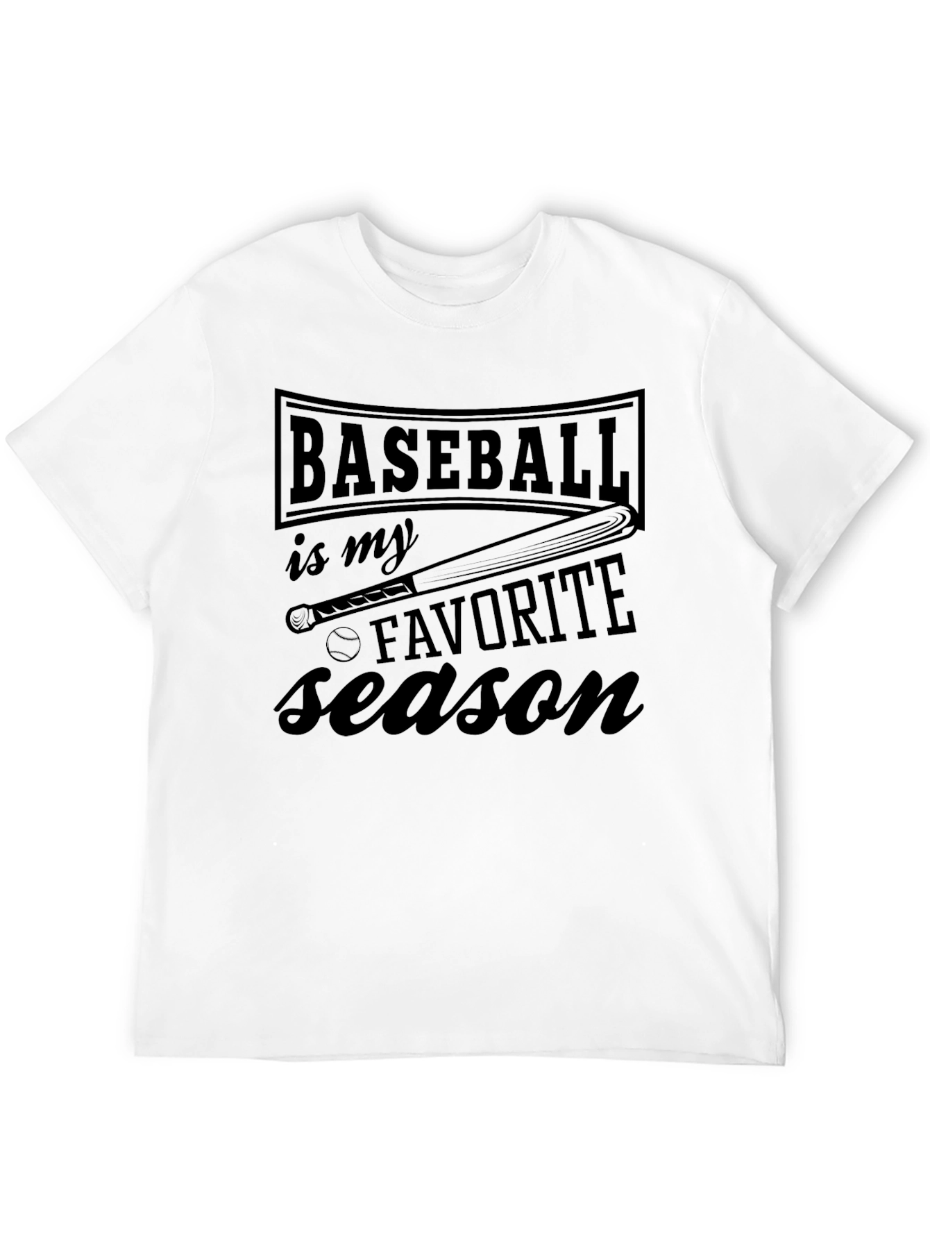 Baseball is my Favorite Season Graphic Tee
