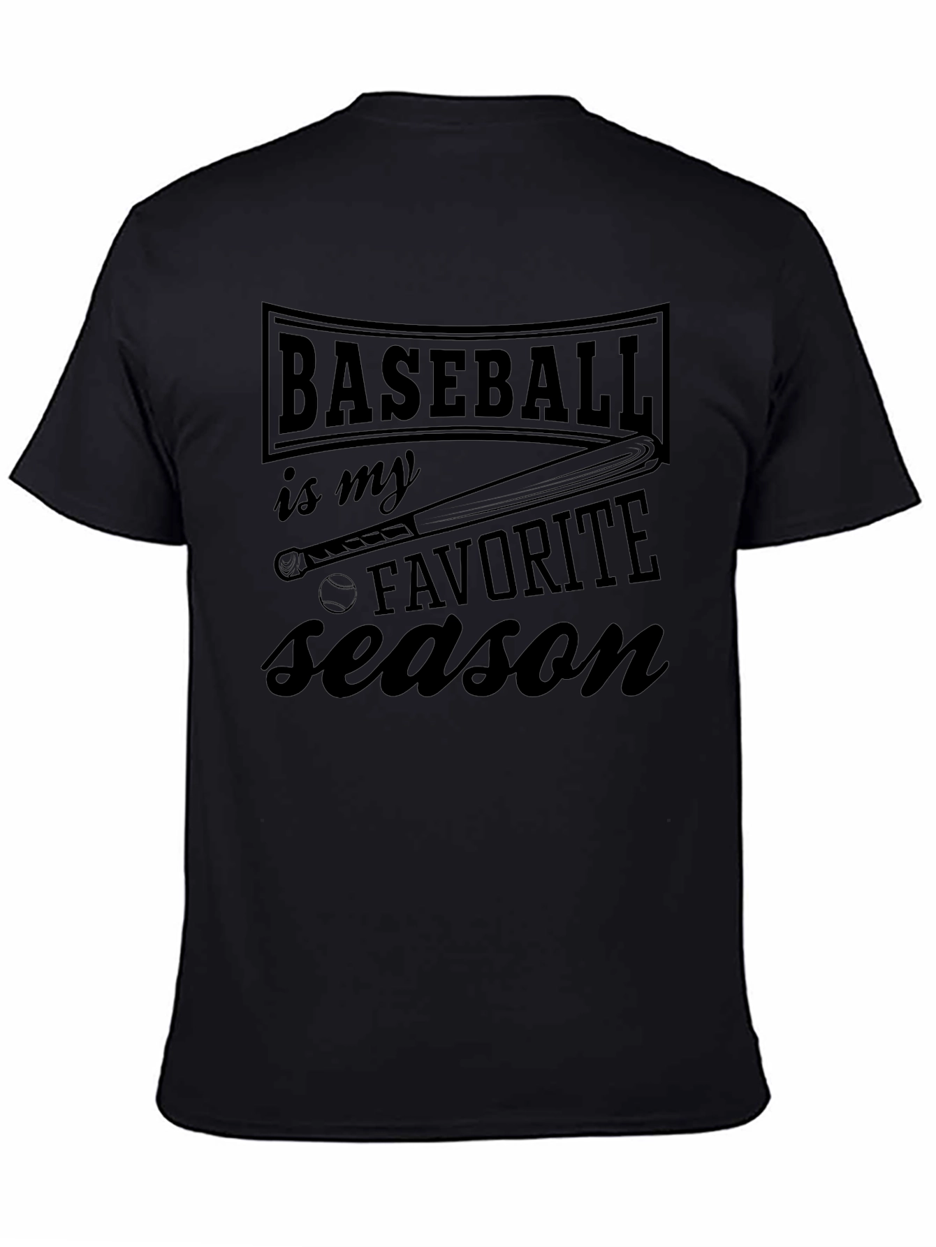 Baseball is my Favorite Season Graphic Tee