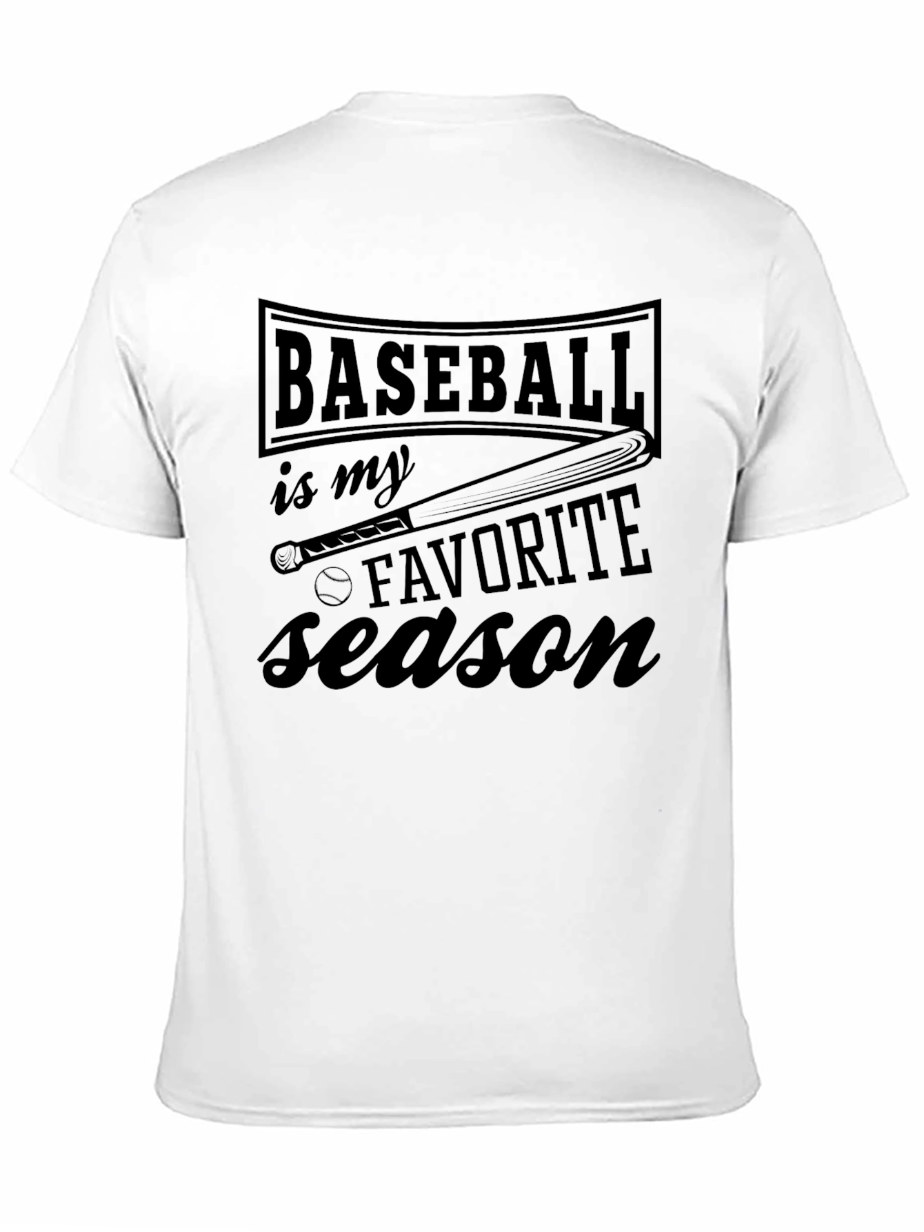 Baseball is my Favorite Season Graphic Tee