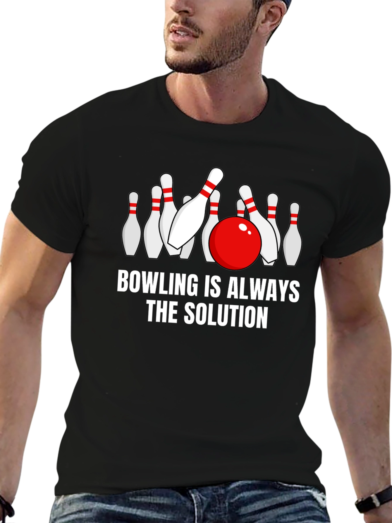 Bowling is Always the Solution T-Shirt