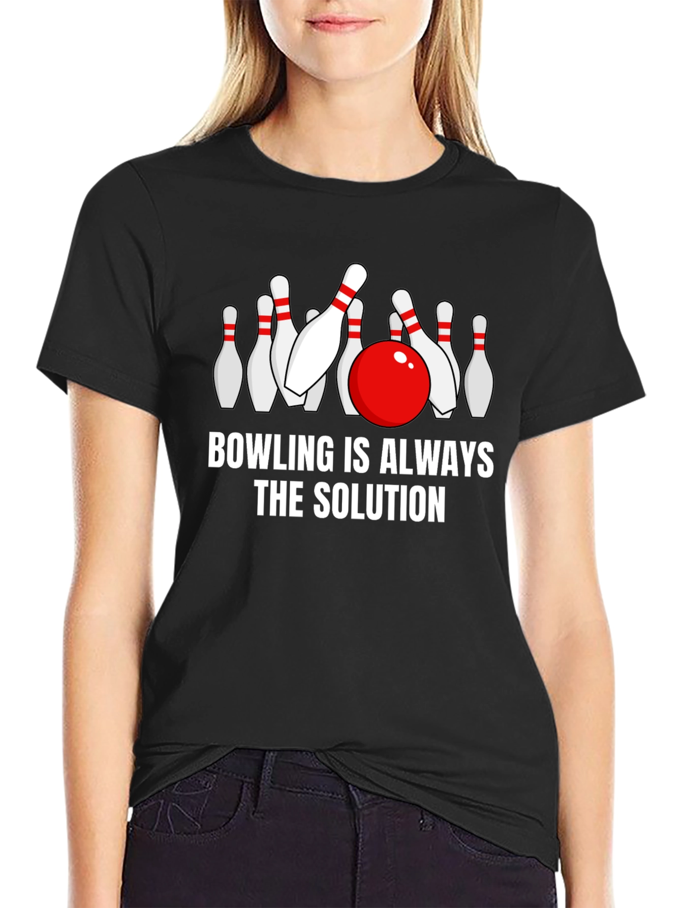 Bowling is Always the Solution T-Shirt