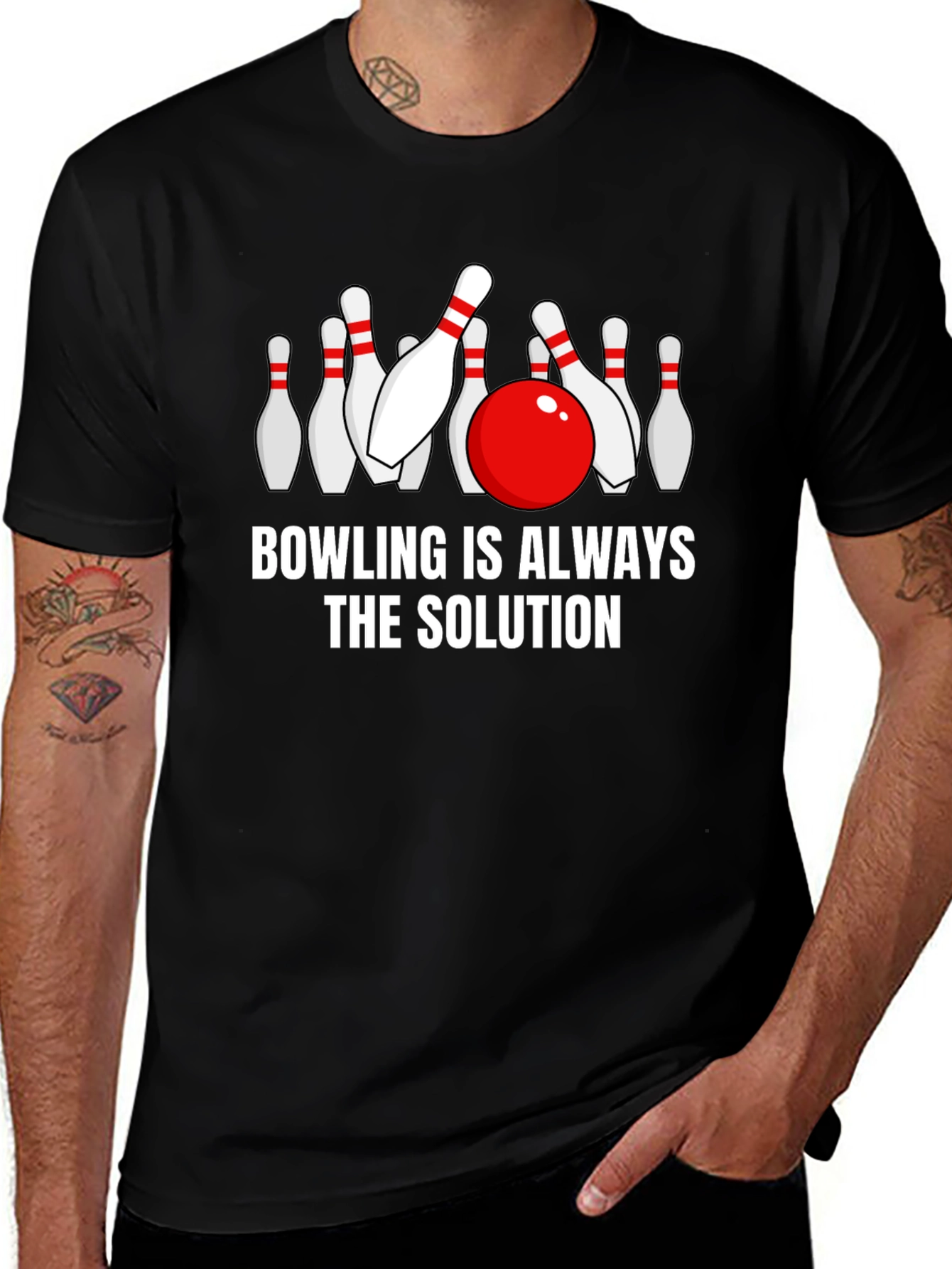Bowling is Always the Solution T-Shirt