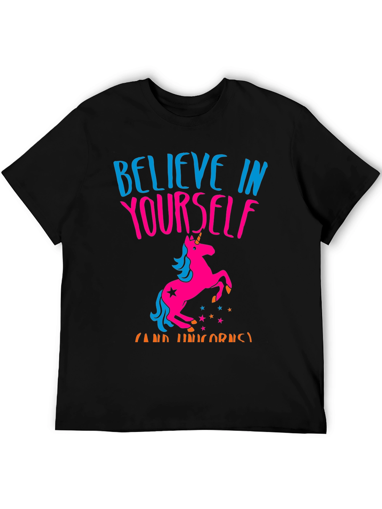 Believe In Yourself Unicorn Graphic Tee