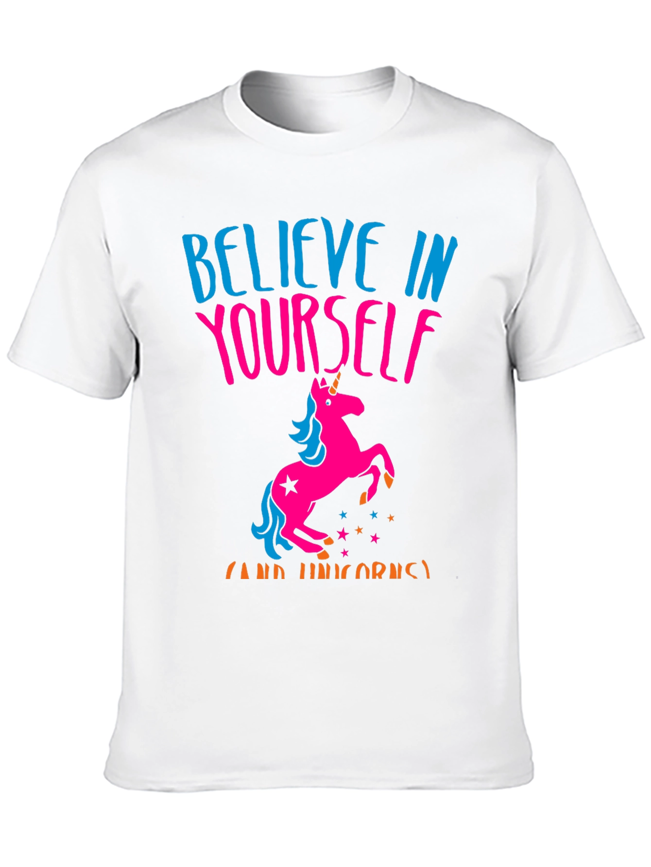 Believe In Yourself Unicorn Graphic Tee