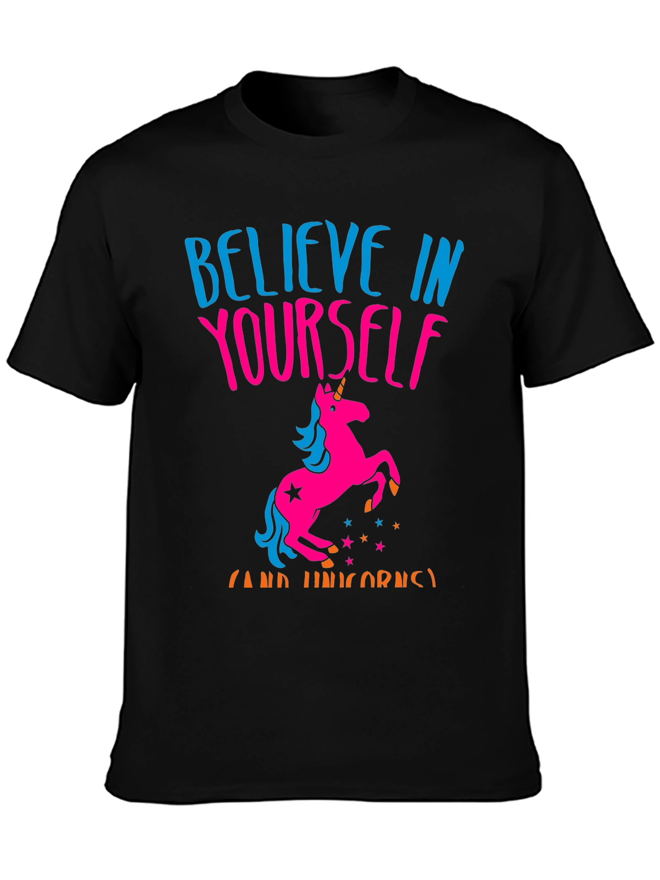 Believe In Yourself Unicorn Graphic Tee