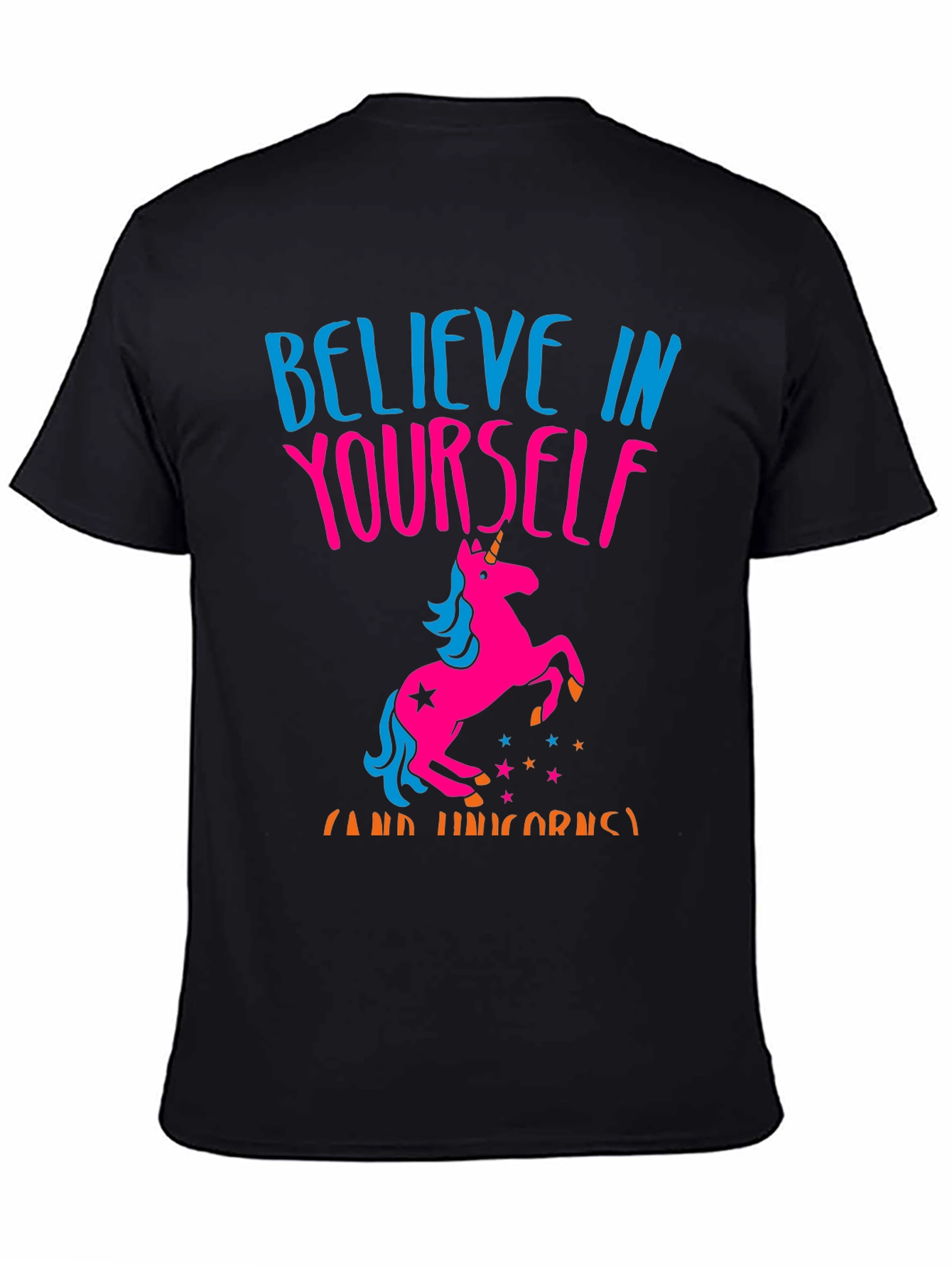 Believe In Yourself Unicorn Graphic Tee