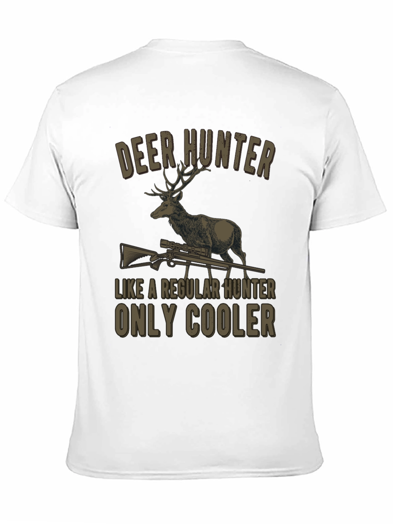Deer Hunter Graphic Tee - Cool Hunter T-Shirt