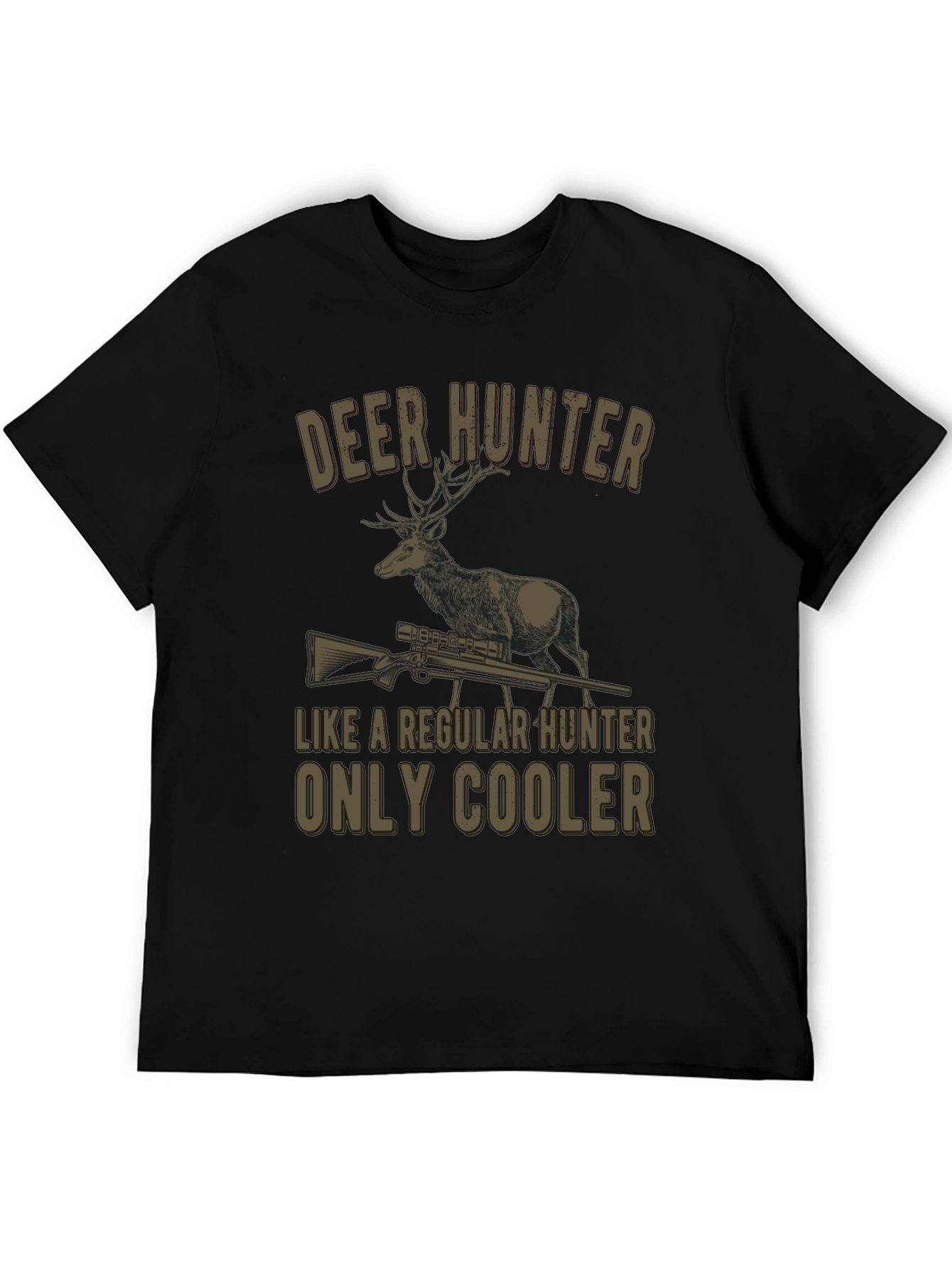 Deer Hunter Graphic Tee - Cool Hunter T-Shirt
