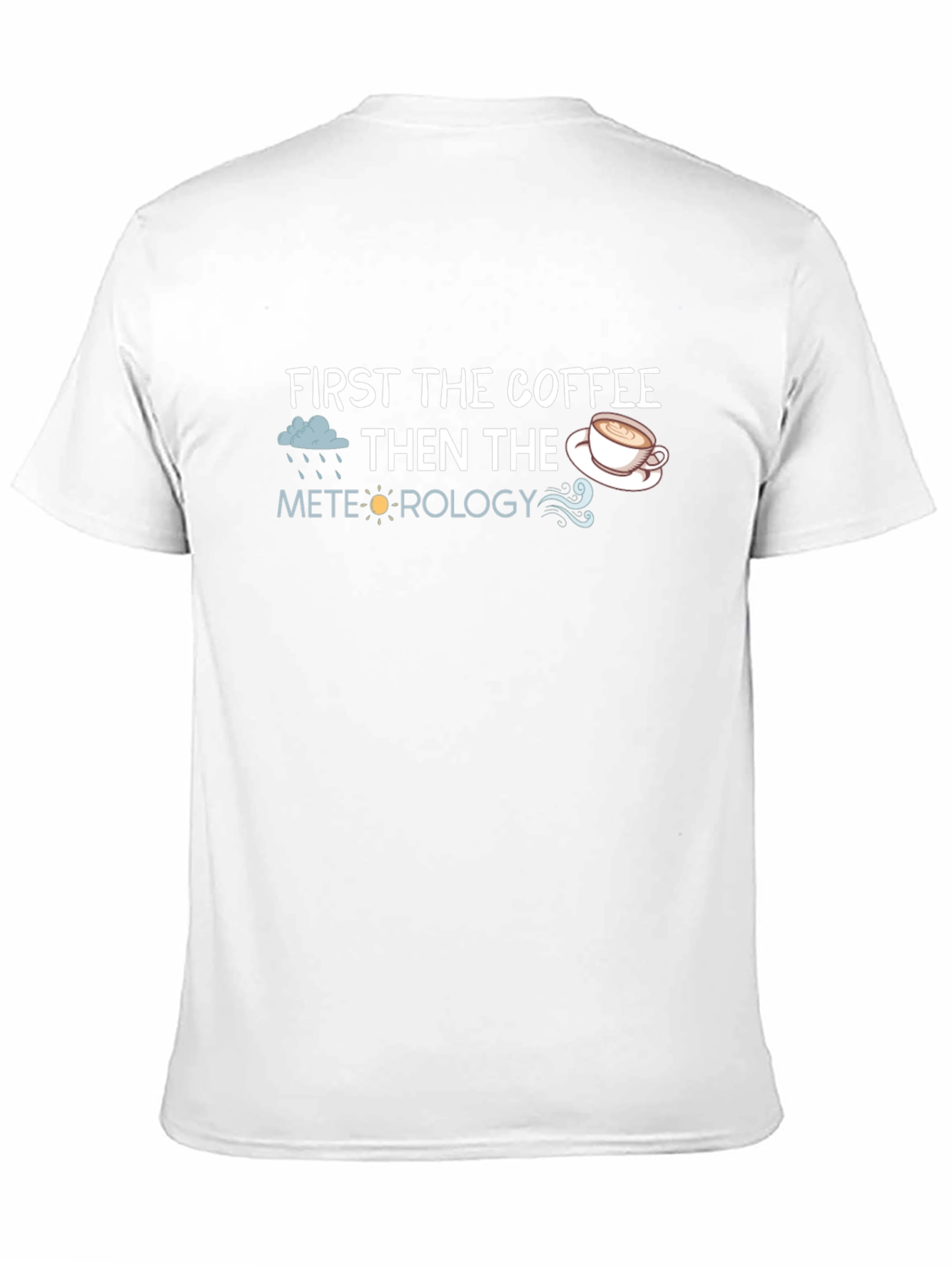 Coffee & Meteorology T-Shirt Funny Weather Tee