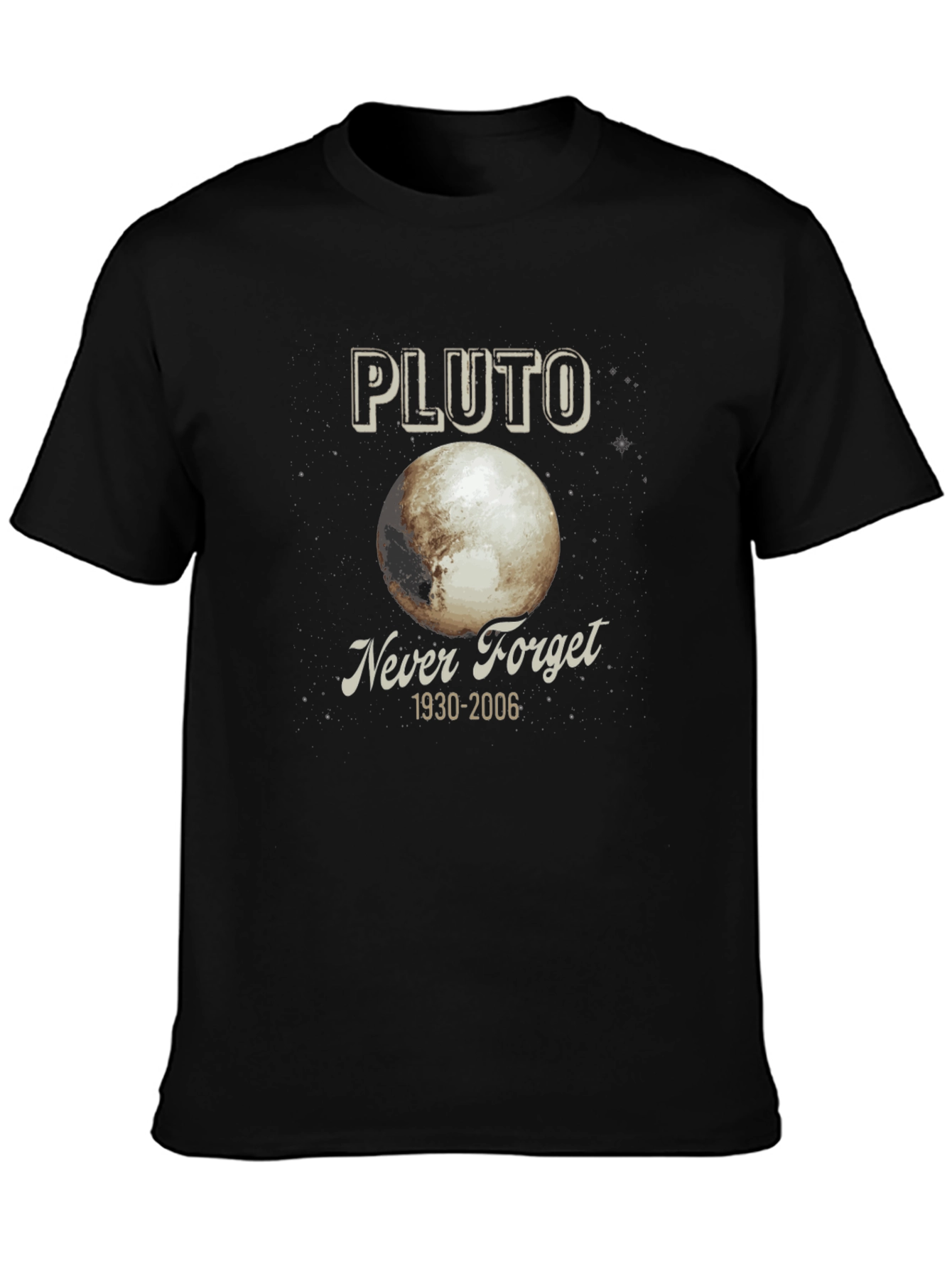 Pluto Never Forget T-Shirt