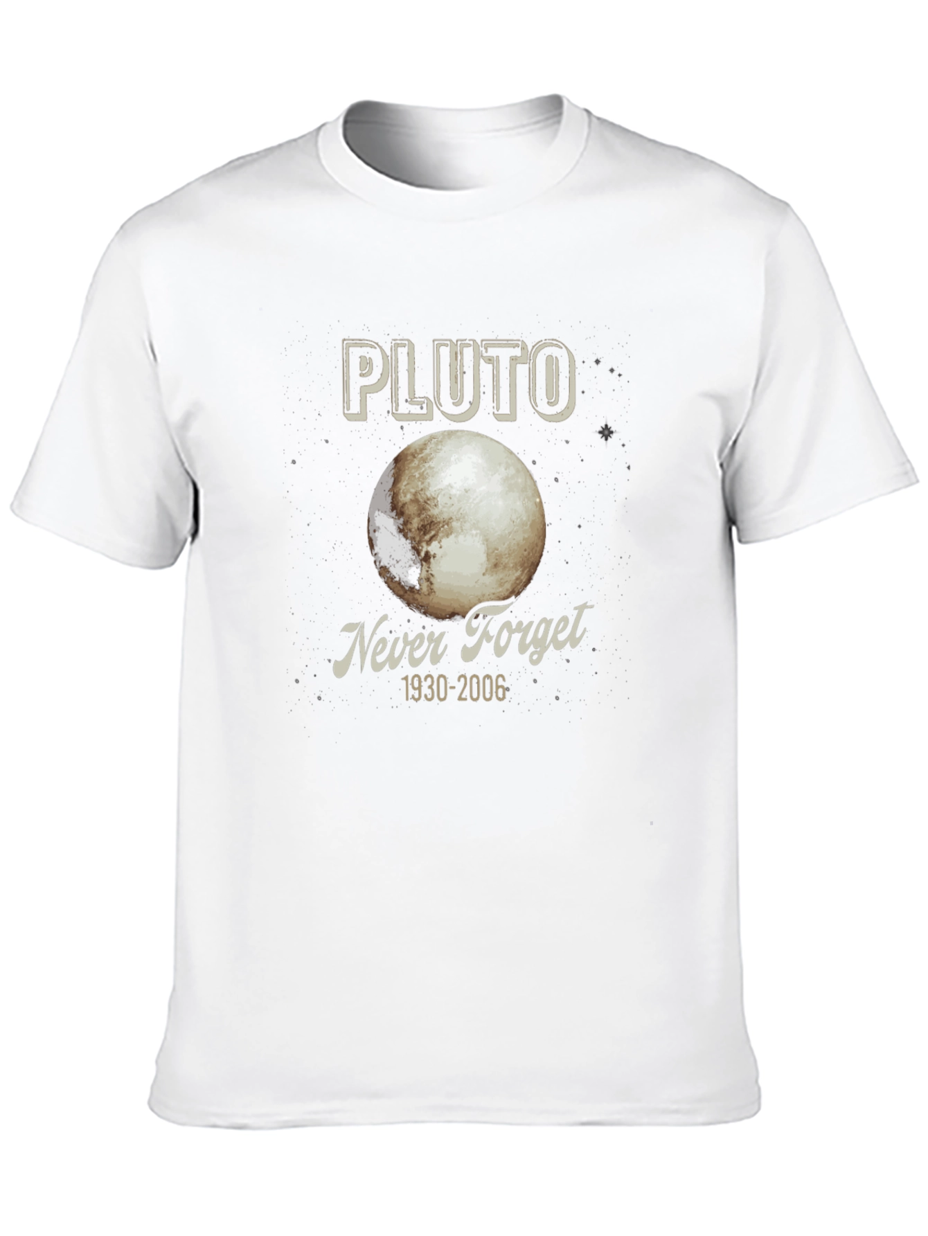 Pluto Never Forget T-Shirt